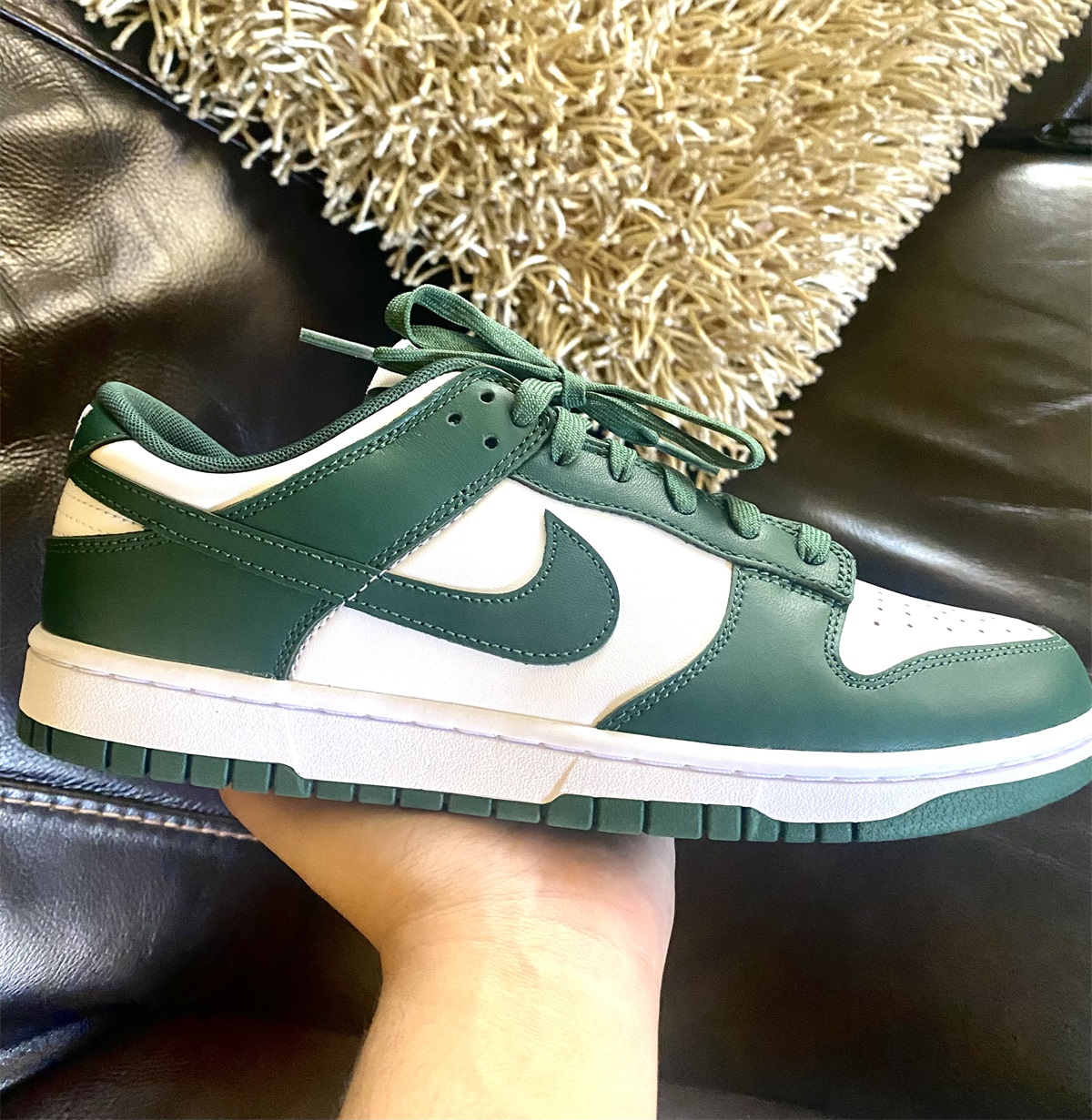 Nike Dunk Low “Spartan Green” 2021(LN5 A1 Batch) photo review