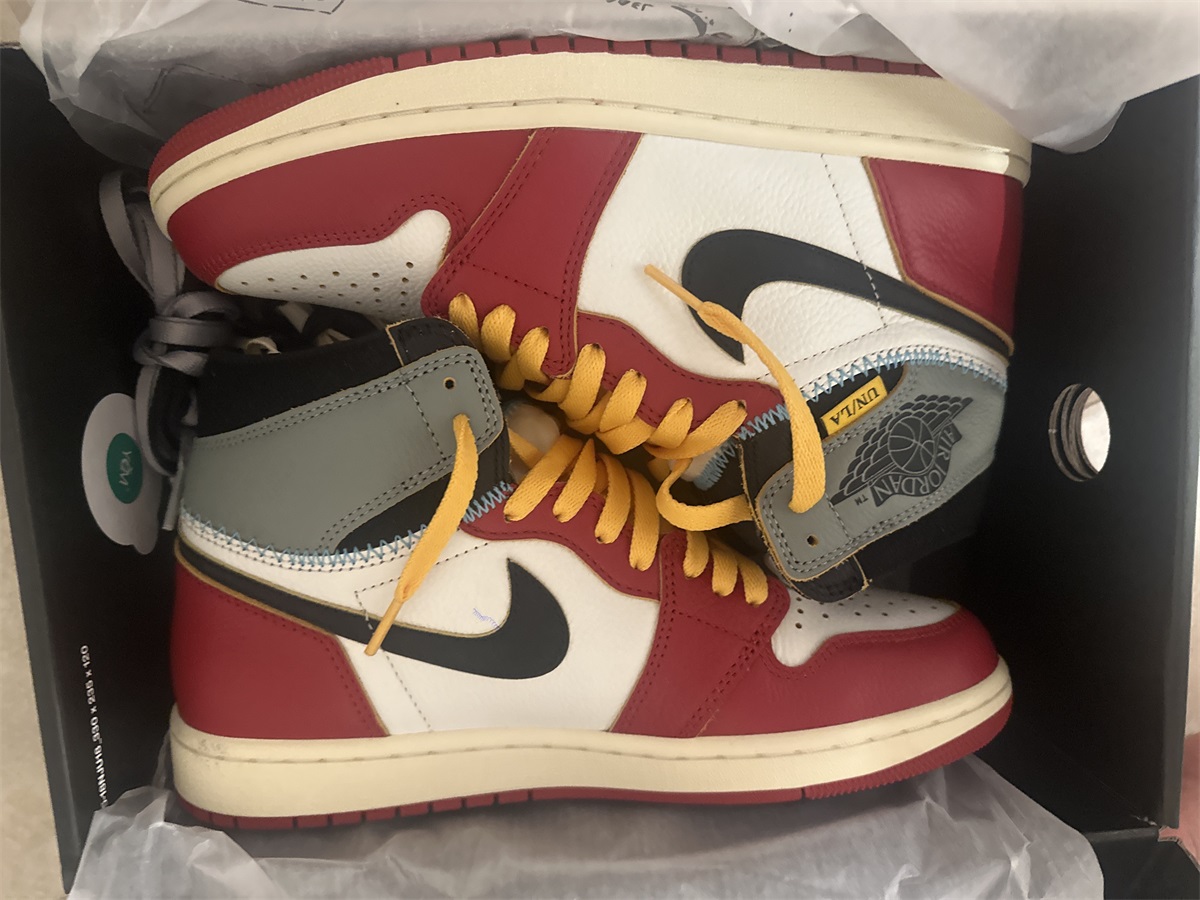 Jordan 1 Retro High OG SP Union LA Chicago Shadow 2025 (Ln5 A1) photo review