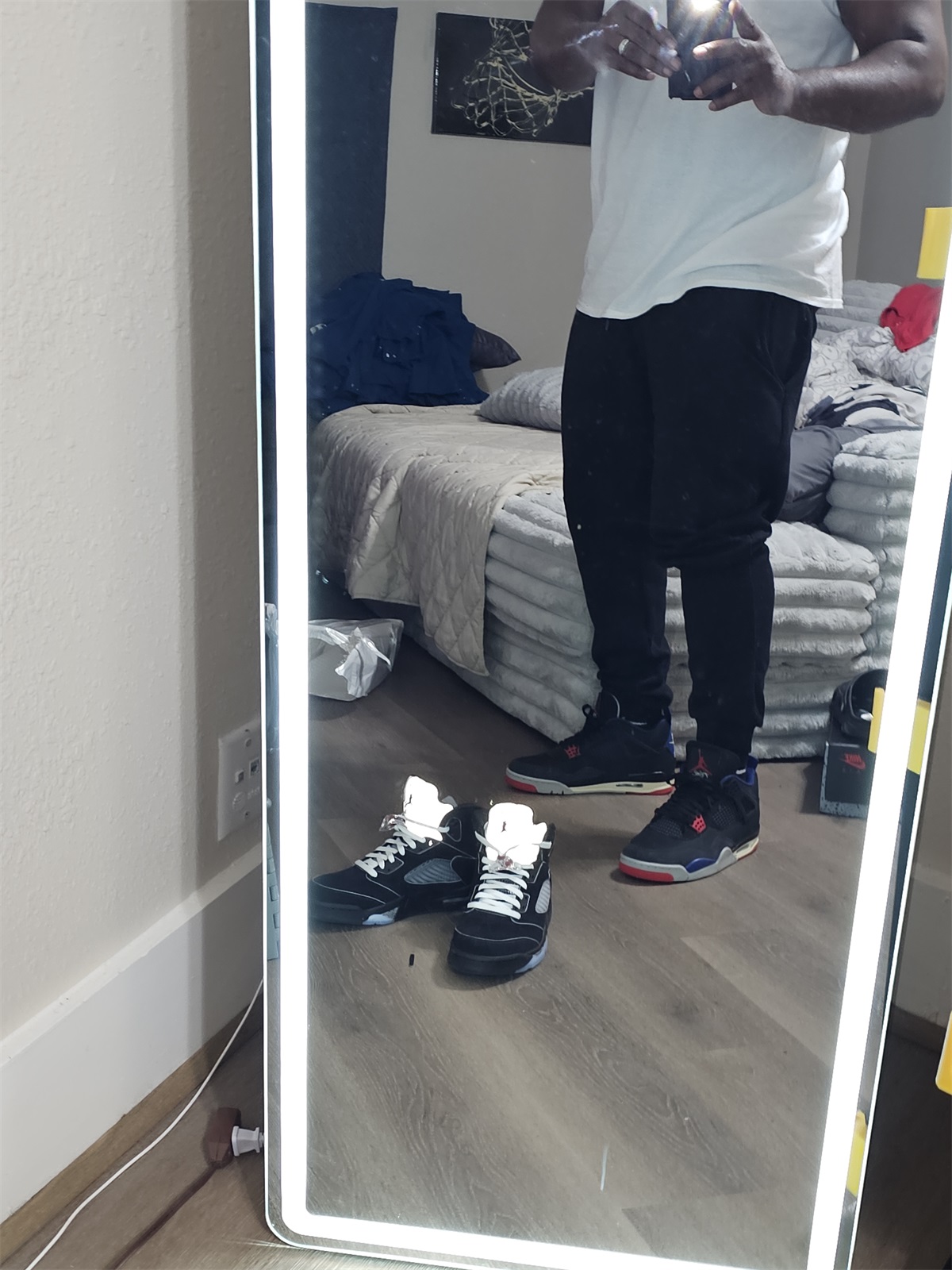 US Warehouse:Air Jordan 4 'Rare Air' 2025 (LN5 A1） photo review