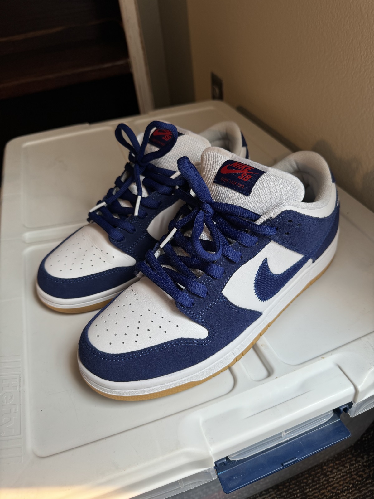 Dunk Low SB Los Angeles Dodgers photo review
