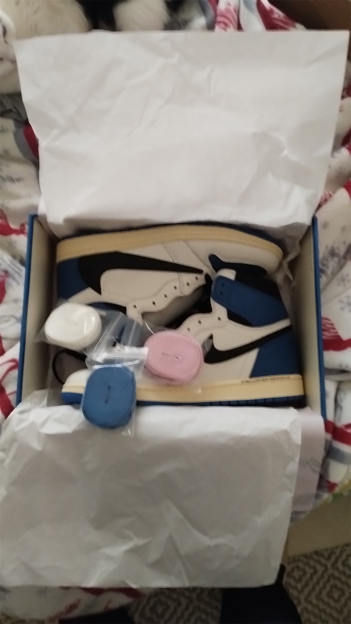 Fragment x Travis Scott x Air Jordan 1 High (LN5 A1 Batch) photo review