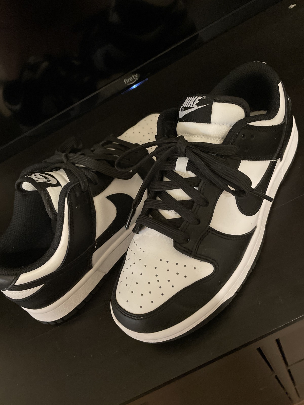 Nike Dunk Low Retro White Black Panda 2021(LN5 A1 Batch) photo review