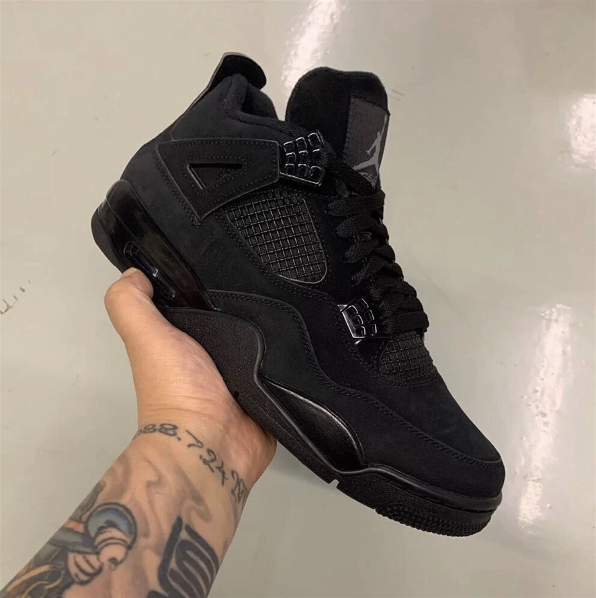 Air Jordan IV 4 Retro Black Cat 2020 (LN5 A1 Batch) photo review