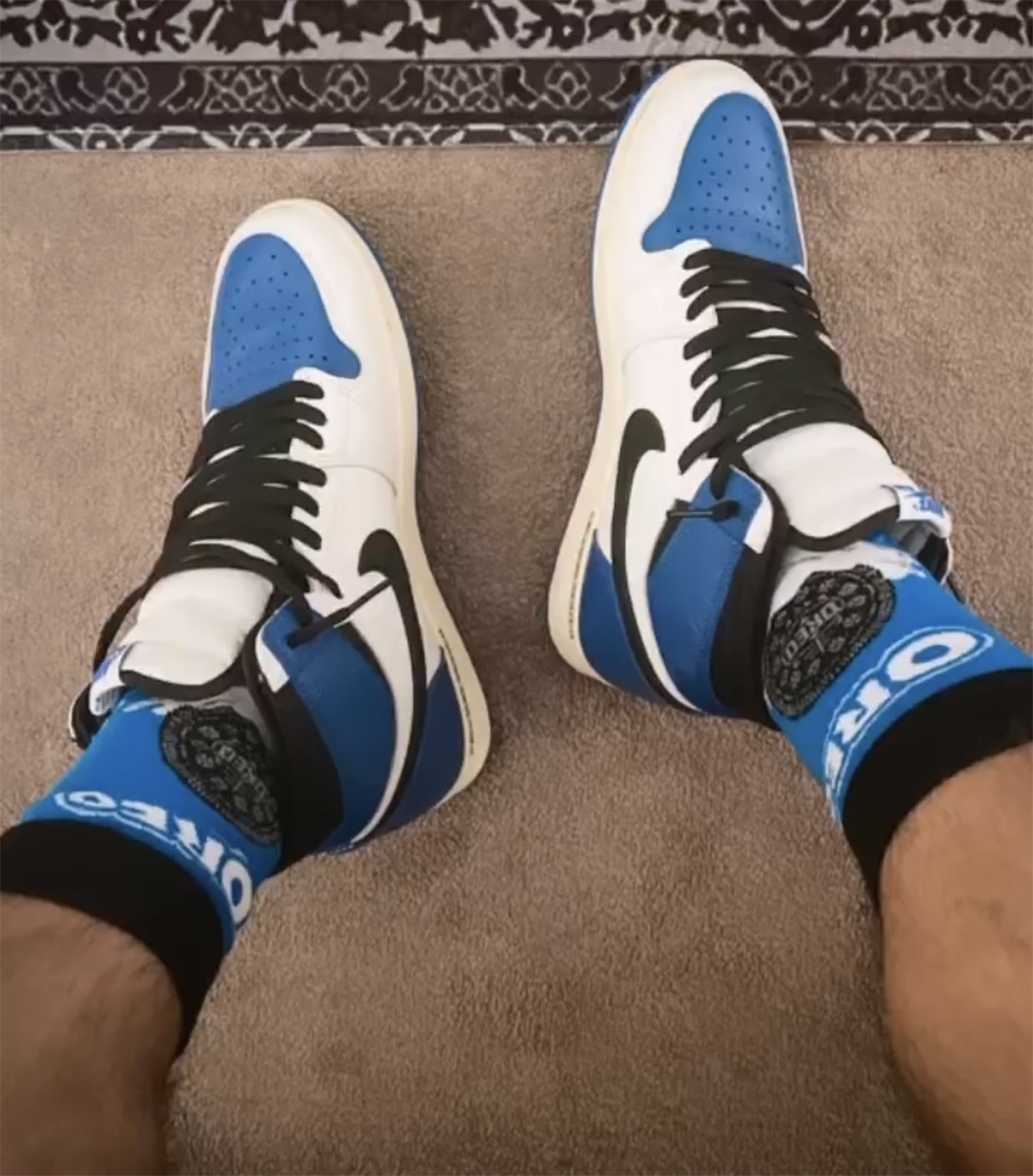 Fragment x Travis Scott x Air Jordan 1 High (LN5 A1 Batch) photo review