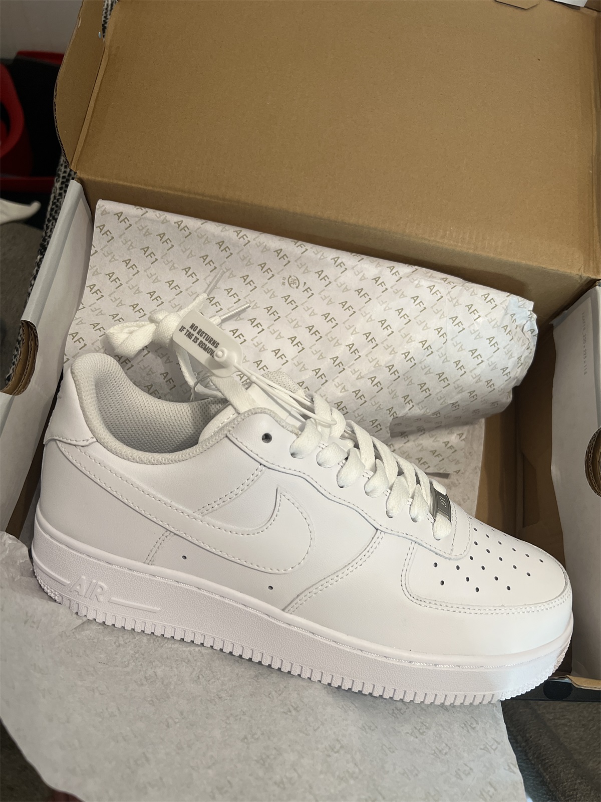 Air Force 1 07 Triple White(LN5 A1 Batch) photo review