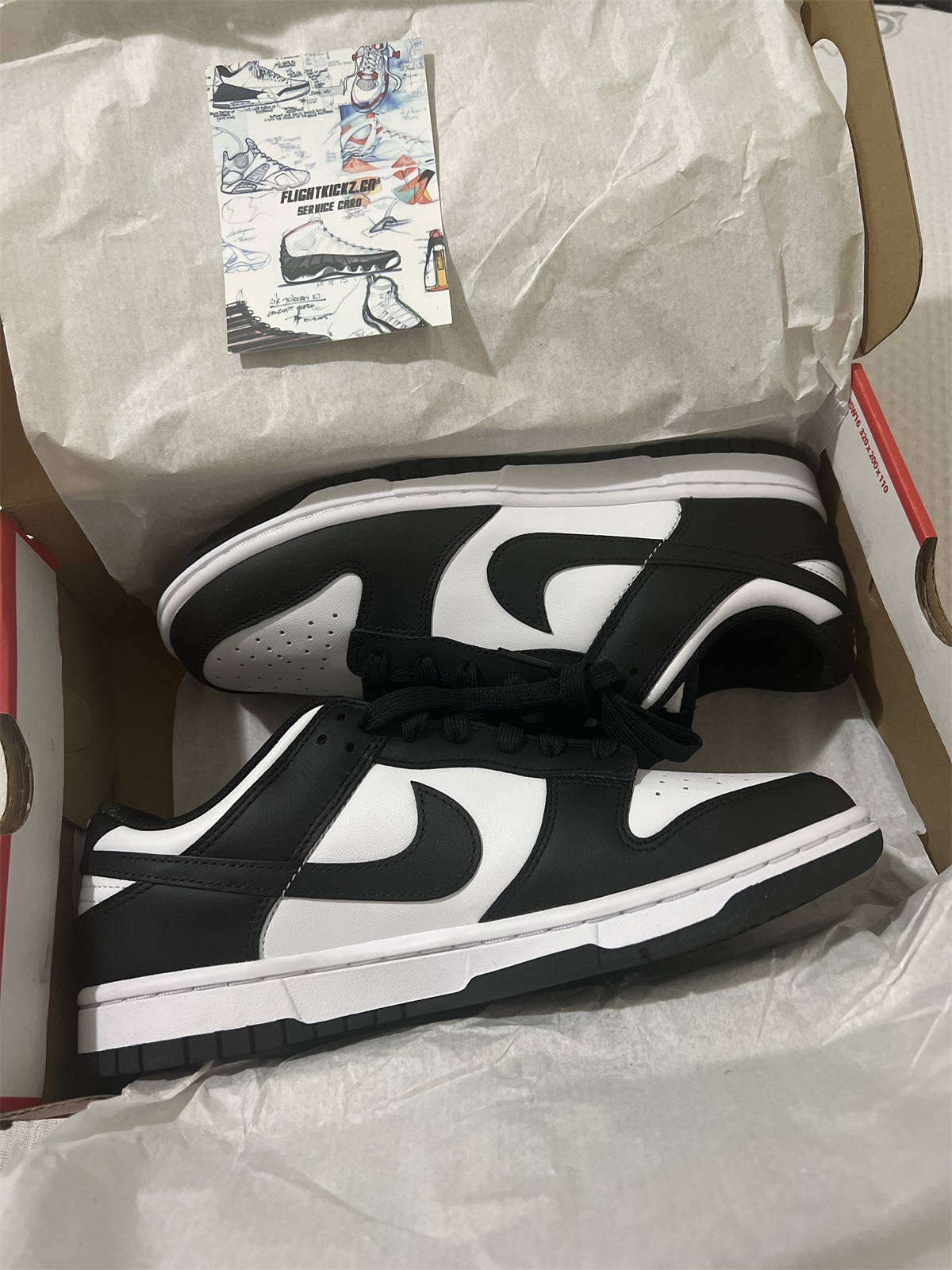 Nike Dunk Low Retro White Black Panda 2021(LN5 A1 Batch) photo review
