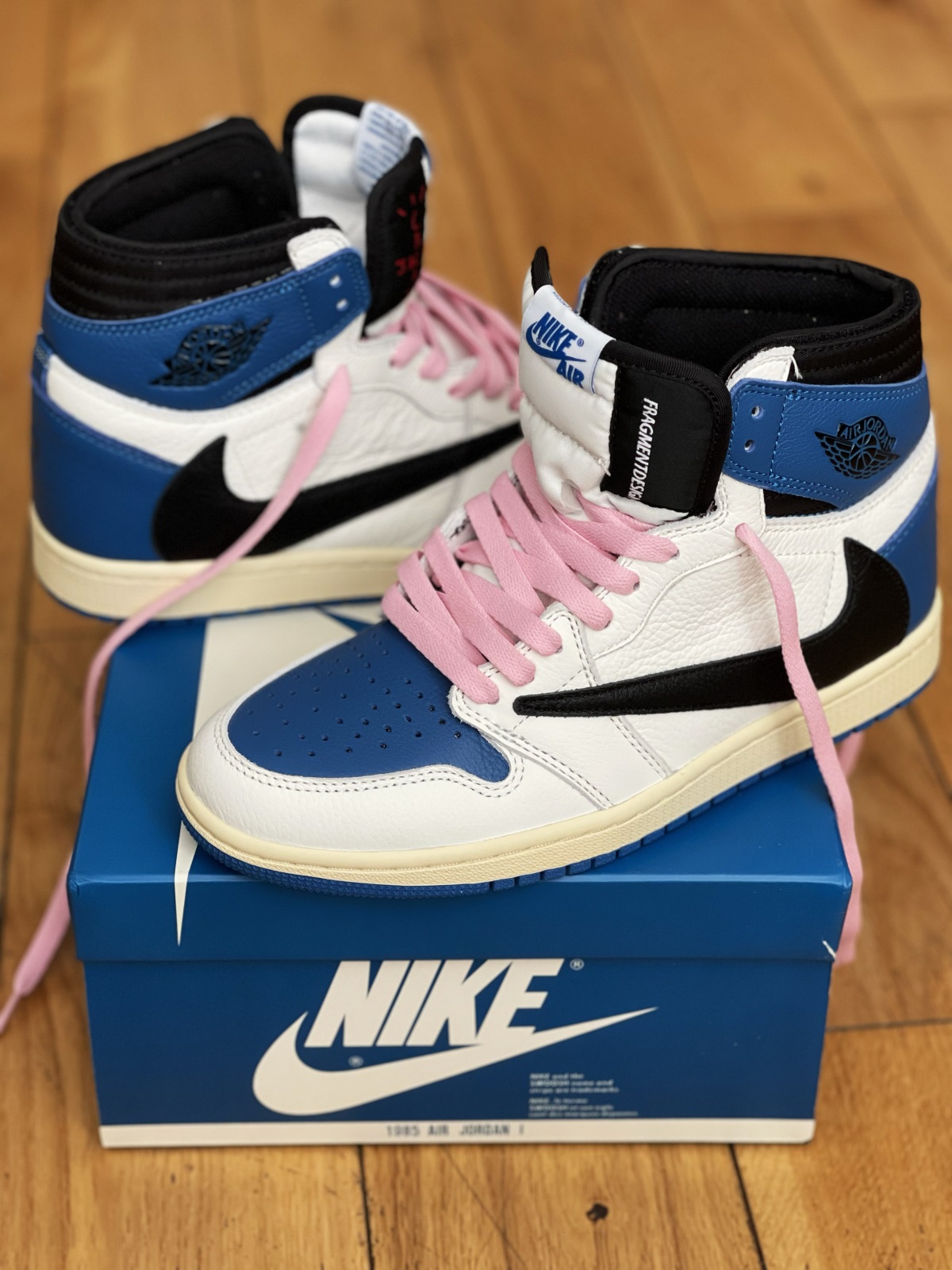 Fragment x Travis Scott x Air Jordan 1 High (LN5 A1 Batch) photo review
