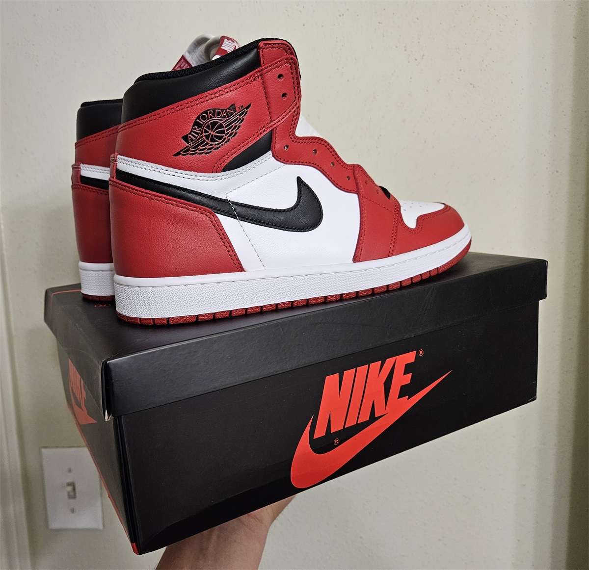 Jordan 1 Retro Chicago 2015 (LN5 A1) photo review