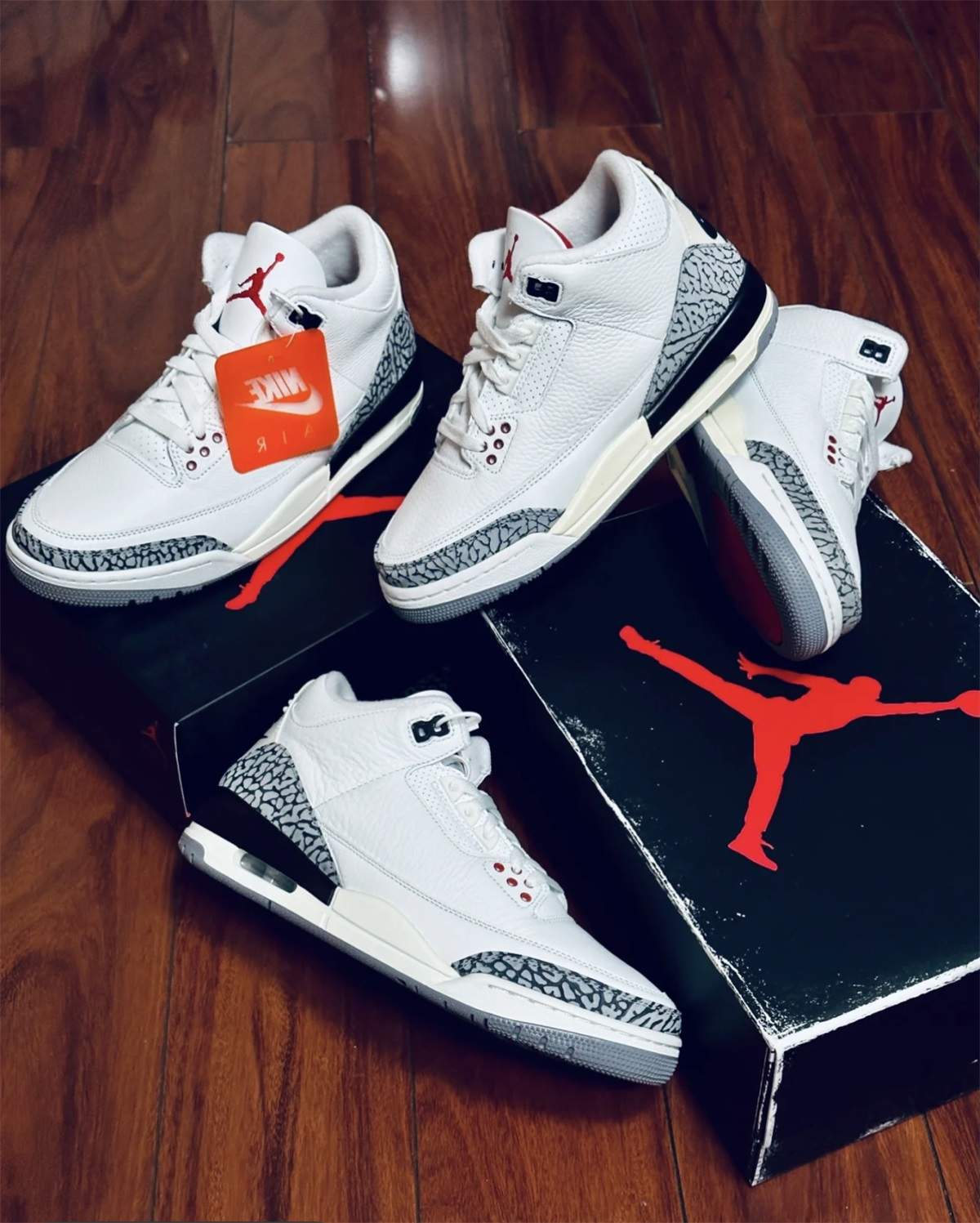 Air Jordan 3 Retro 'White Cement Reimagined' 2023 (LN5 A1 Batch) photo review