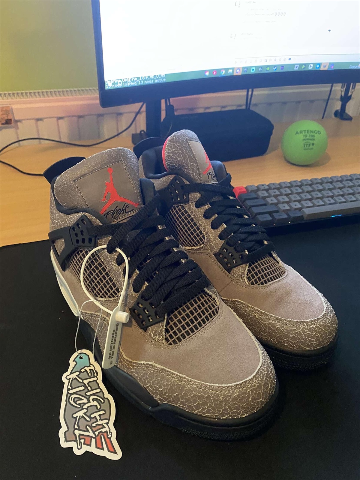 Air Jordan 4 Retro 'Taupe Haze' photo review