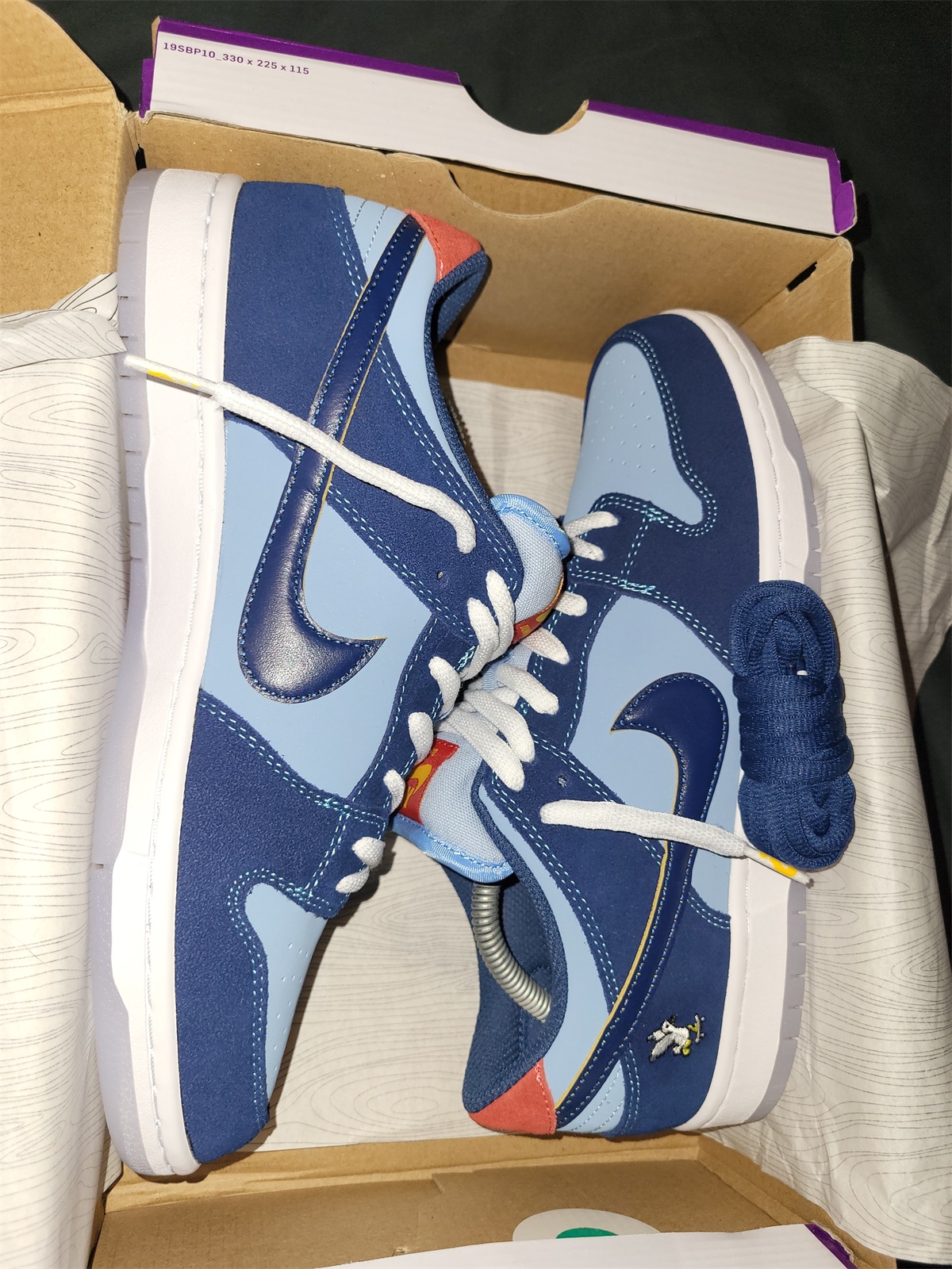 Why So Sad X Dunk Low SB The Predatory Bird photo review