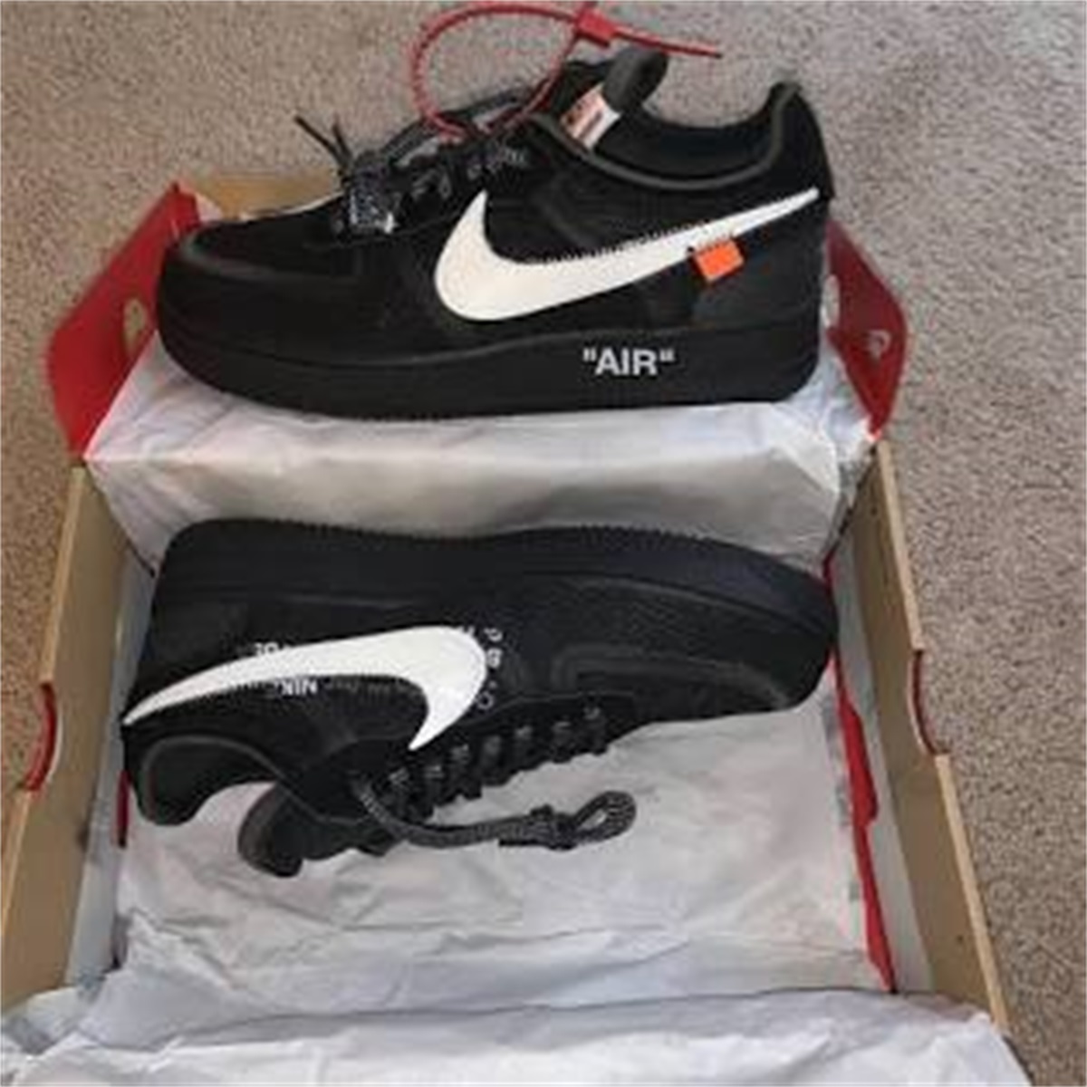 Air Force 1 '07 Virgil X Moma Off White X MOMA photo review
