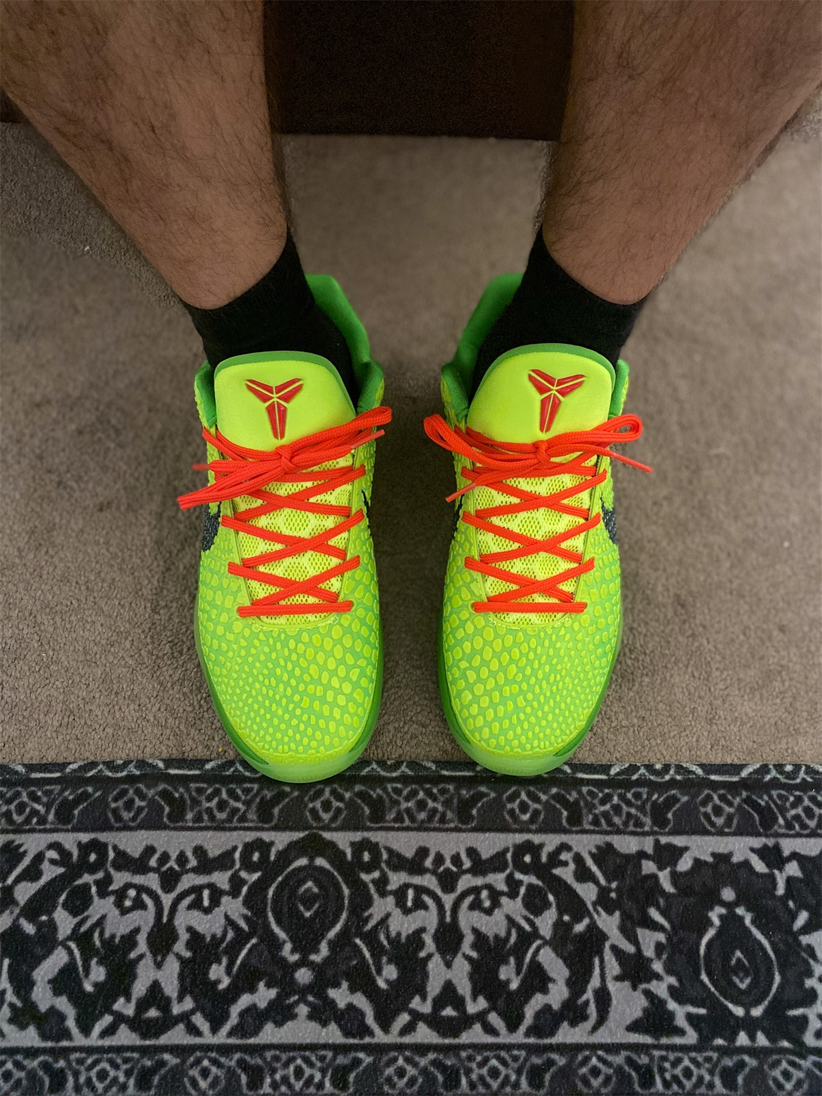 Nike Zoom Kobe 6 Protro “Grinch” 2020 (Up to Size 14）(A1 Batch) photo review