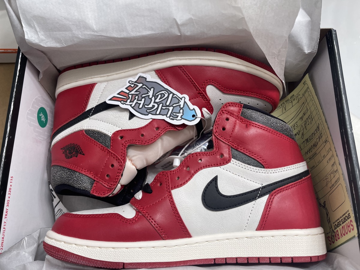 Air Jordan 1 Reimagined “Lost and Found” 2022 GS (LN5 A1 Batch) photo review