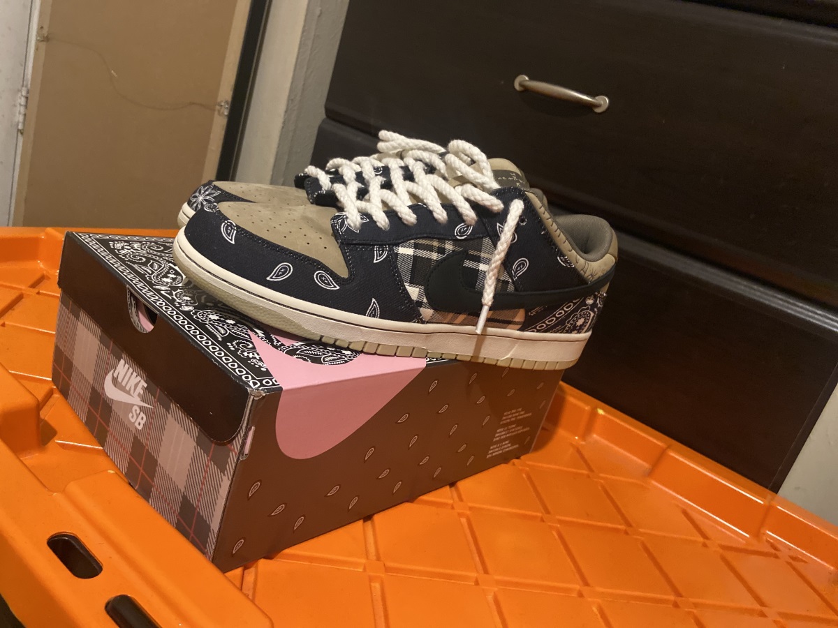 Travis Scott x Nike SB Dunk Low(LN5 A1 Batch) photo review