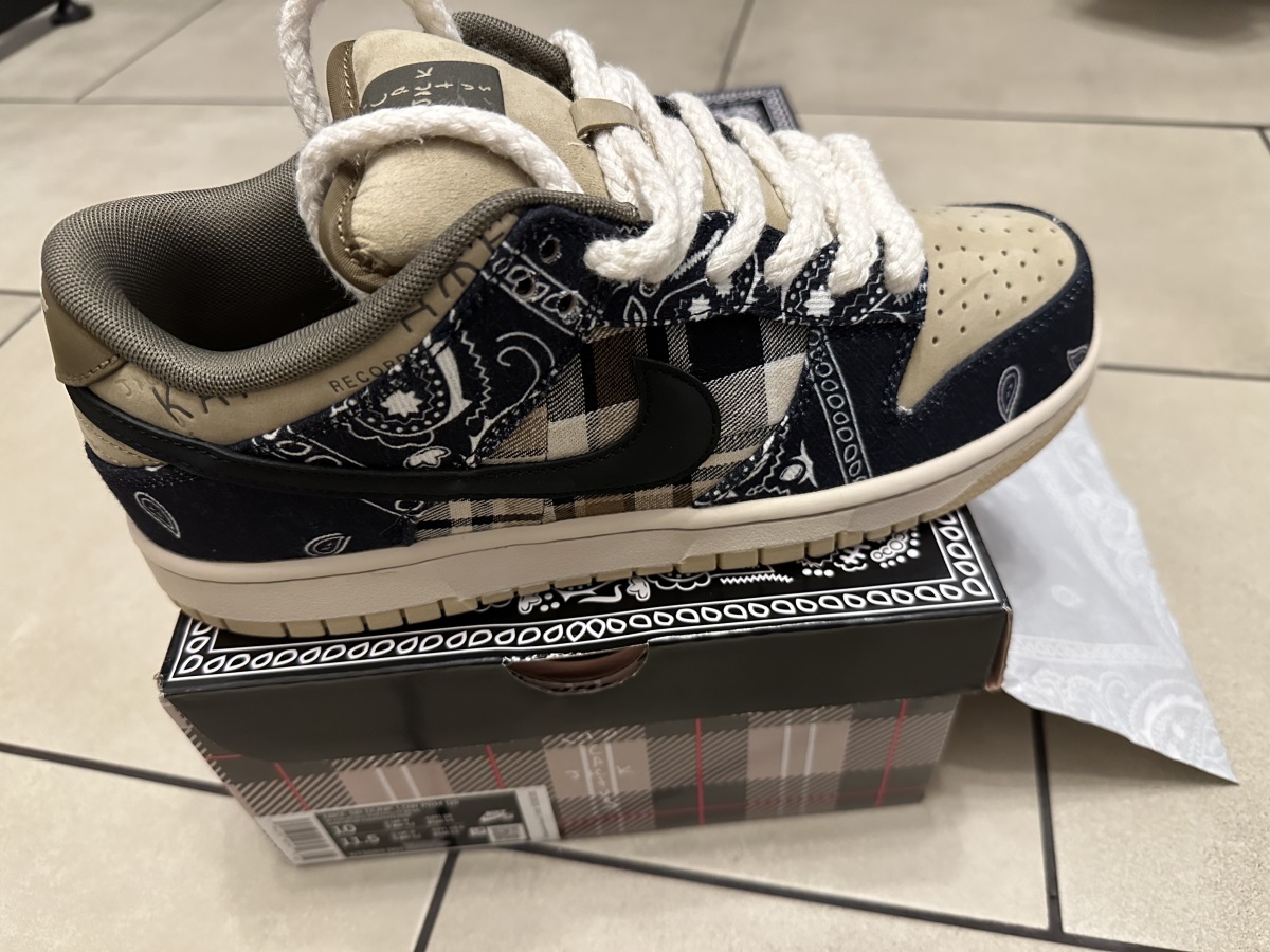 Travis Scott x Nike SB Dunk Low(LN5 A1 Batch) photo review