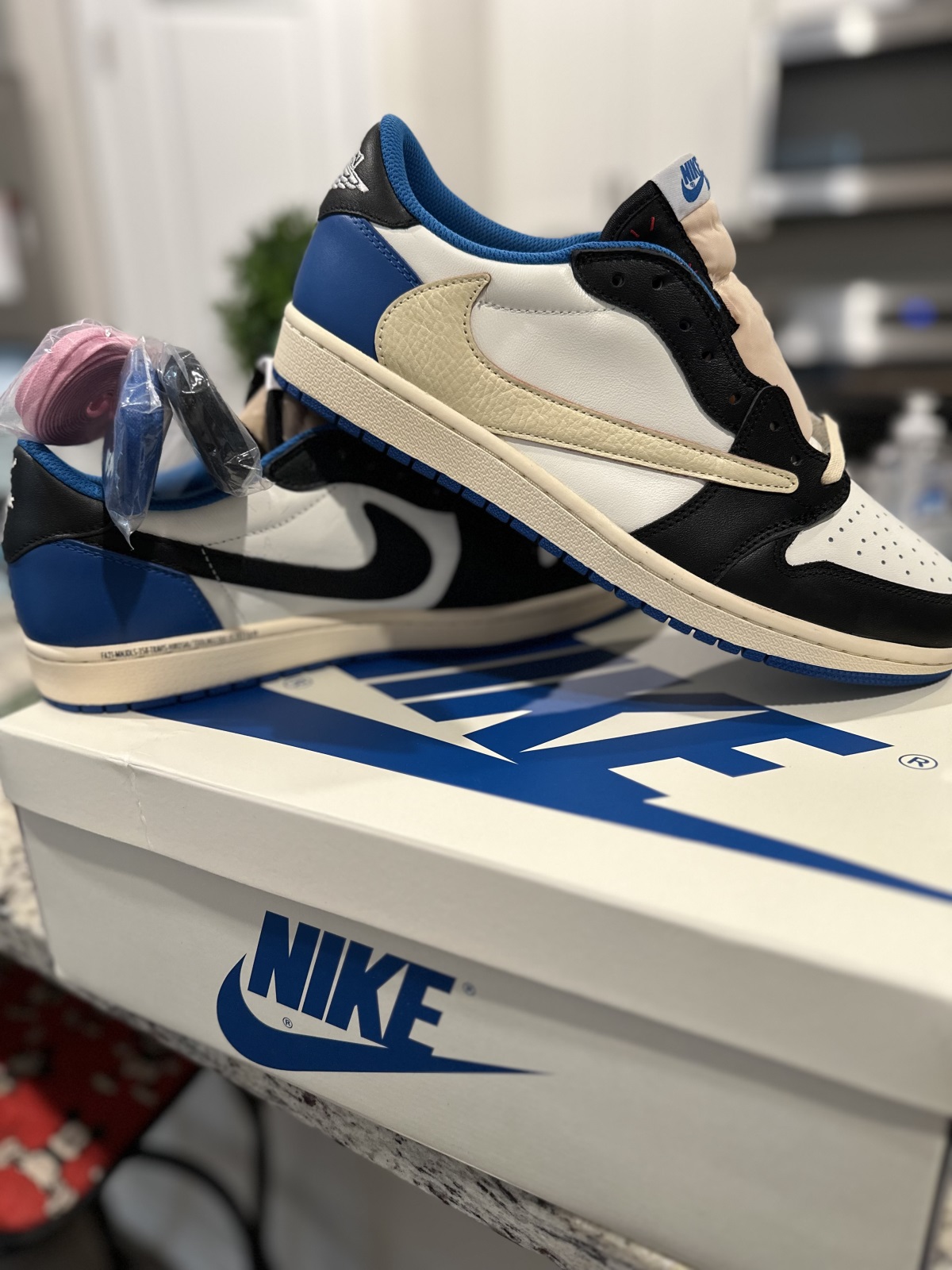 Fragment x Travis Scott x Air Jordan 1 Low (LN5 A1 Batch) photo review