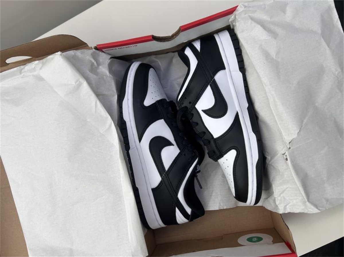 Nike Dunk Low Retro White Black Panda 2021(LN5 A1 Batch) photo review