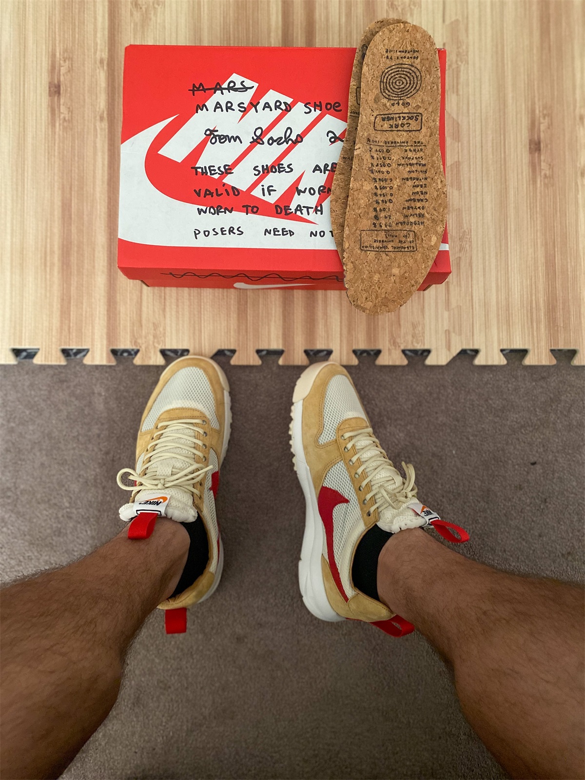 NikeCraft Mars Yard Shoe 2.0 Tom Sachs Space Camp photo review