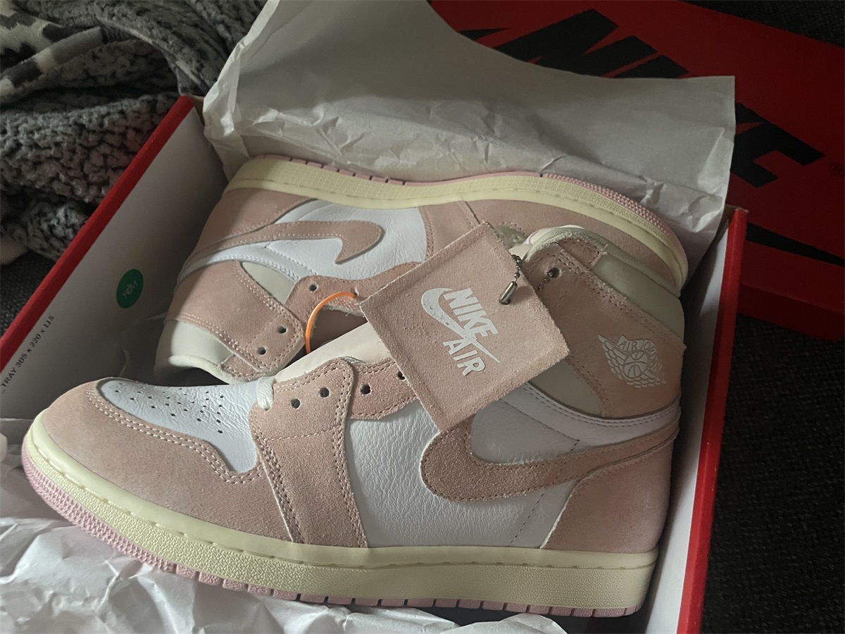 Air Jordan 1 Retro High OG 'Washed Pink' Wmns photo review