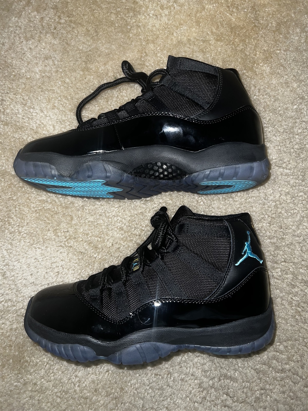 Air Jordan 11 Retro Gamma Blue 2013 (LN5 A1 Batch) photo review