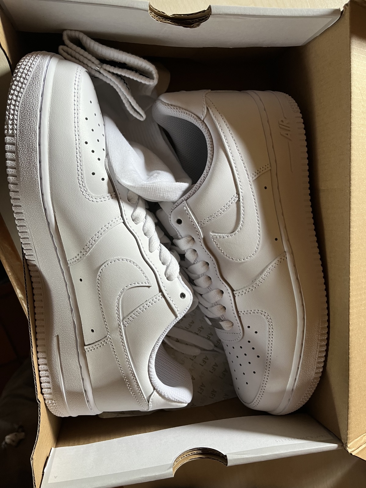 Air Force 1 07 Triple White(LN5 A1 Batch) photo review