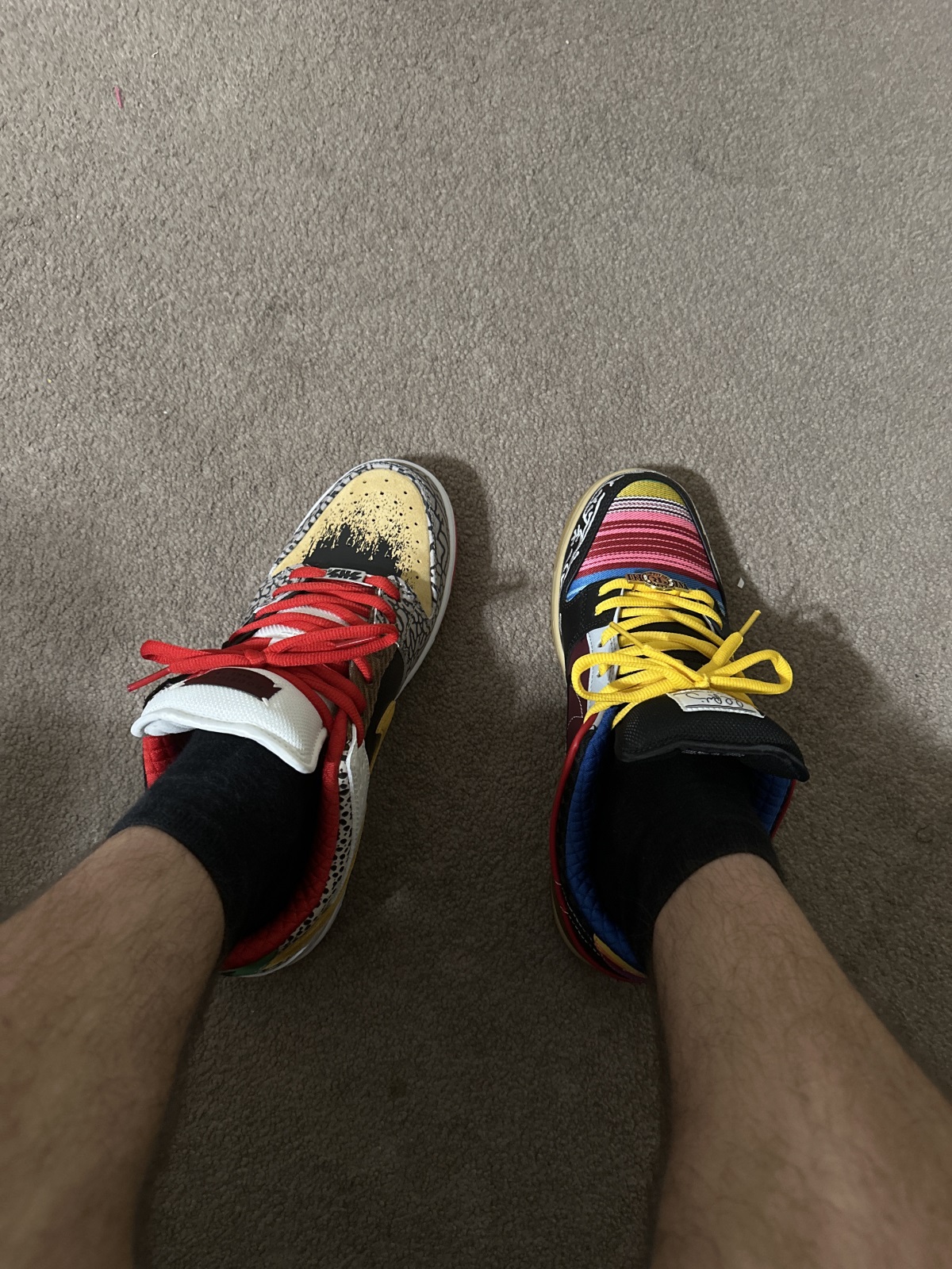 Dunk Low SB What The Paul 2021 photo review