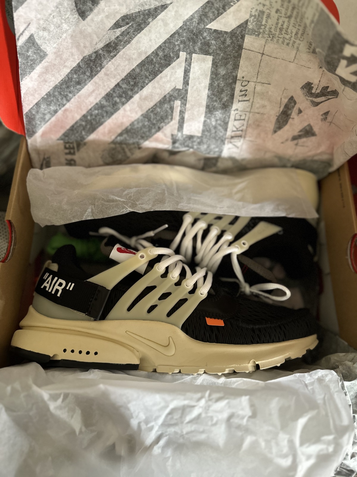 Off White X Nike Air Presto photo review