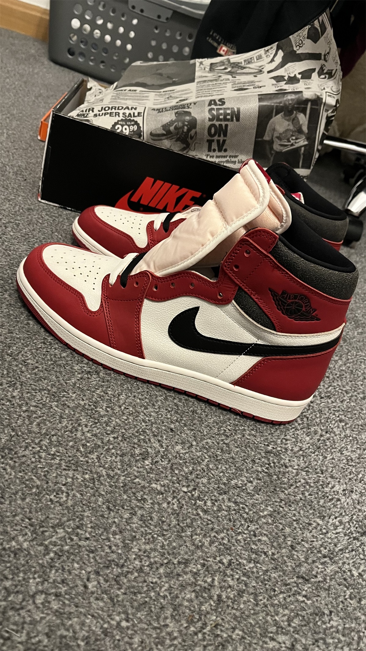 Air Jordan 1 Reimagined “Lost and Found” 2022 (LN5 A1 Batch) photo review