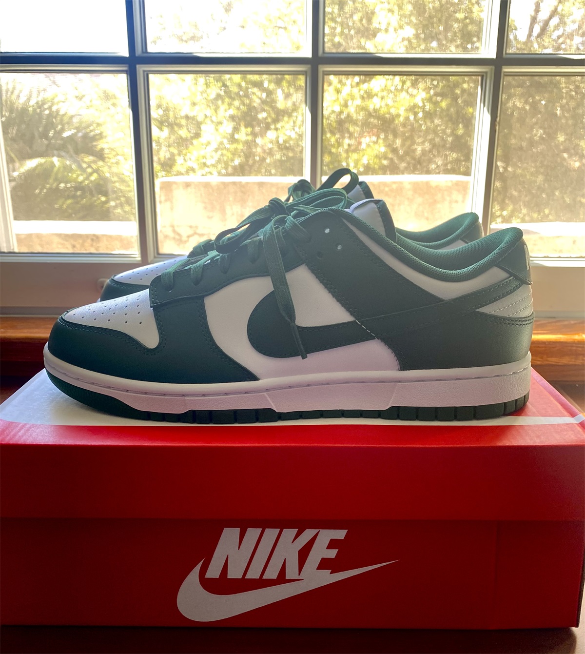Nike Dunk Low “Spartan Green” 2021(LN5 A1 Batch) photo review