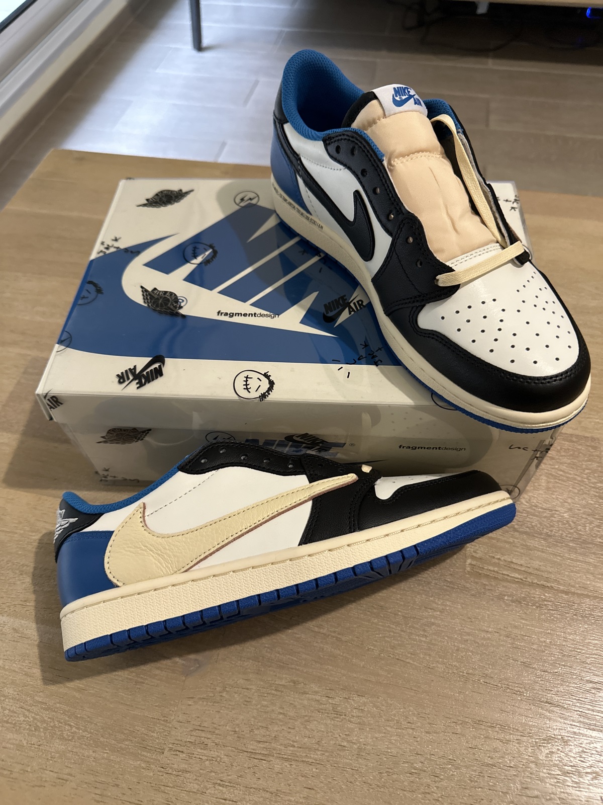Fragment x Travis Scott x Air Jordan 1 Low (LN5 A1 Batch) photo review