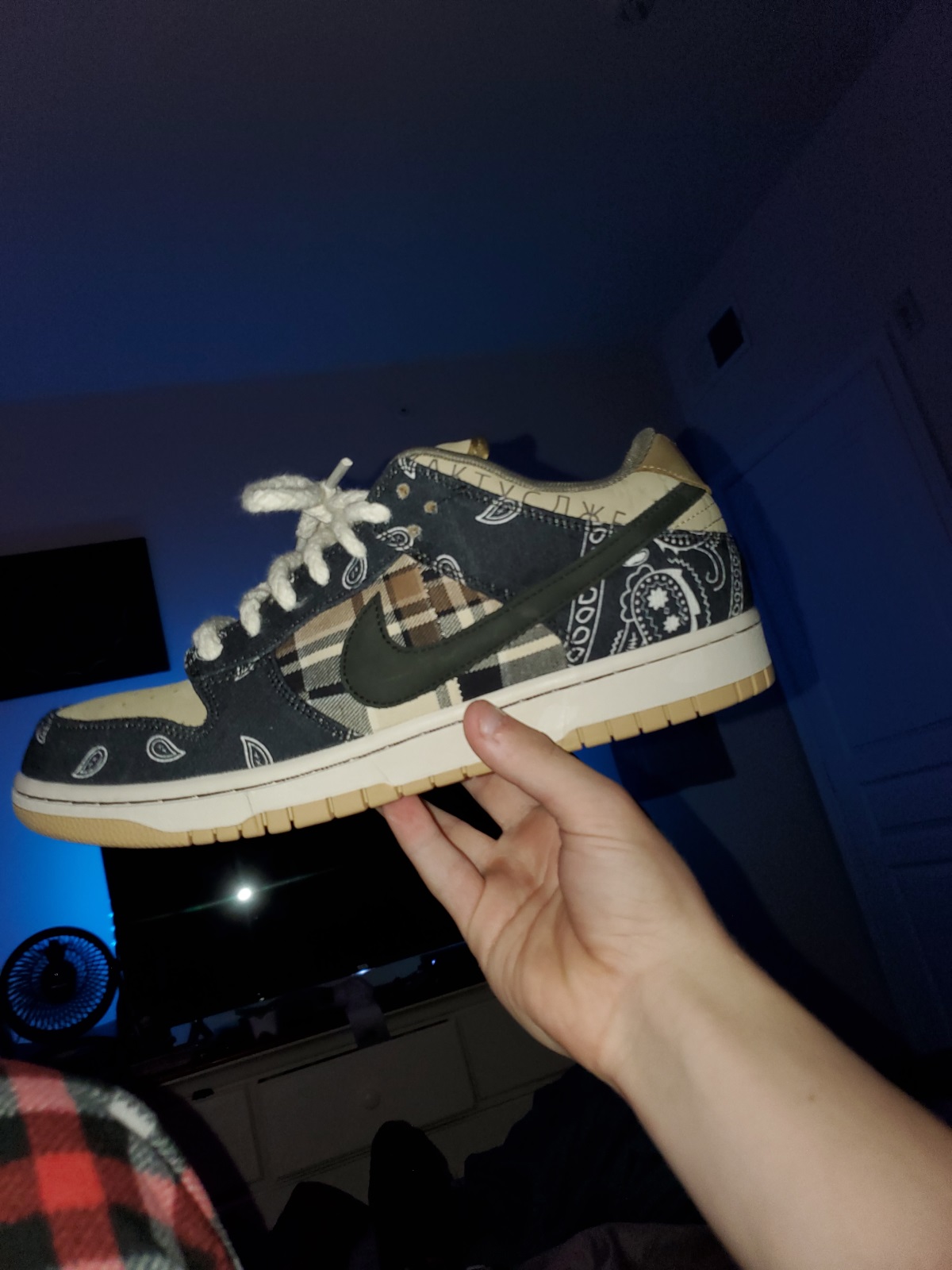 Travis Scott x Nike SB Dunk Low(LN5 A1 Batch) photo review