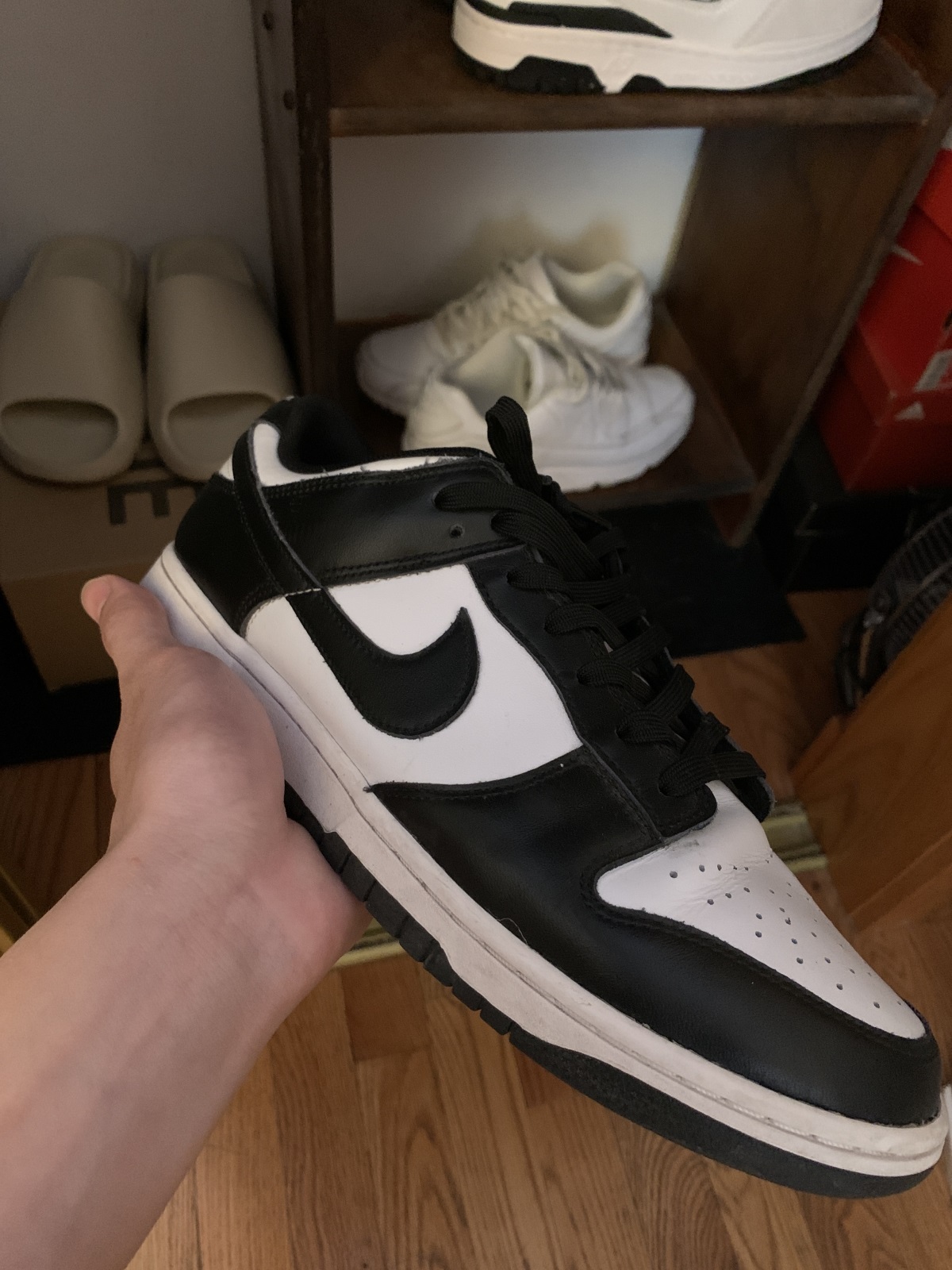 Nike Dunk Low Retro White Black Panda 2021(LN5 A1 Batch) photo review