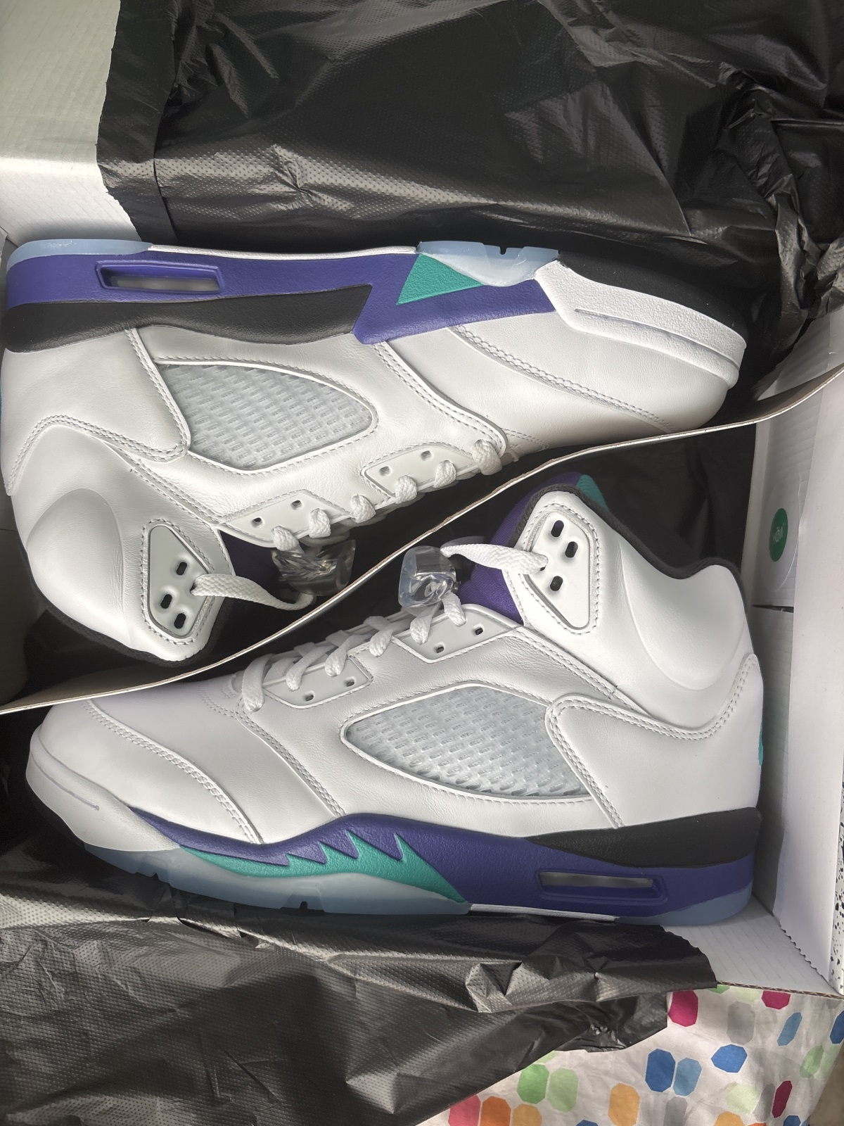 Air Jordan 5 Retro Grape 2025 (Ln5 A1) photo review