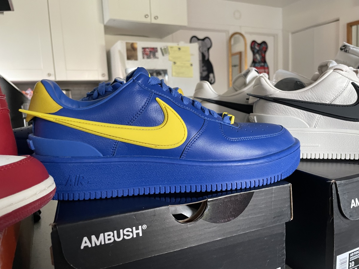Umbush x Nike Air Force 1 Low SP Blue photo review