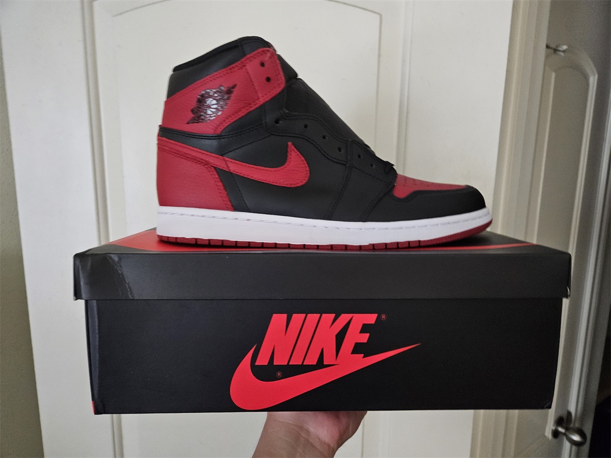 Air Jordan 1 Bred/Banned 2016(LN5 A1 Batch) photo review