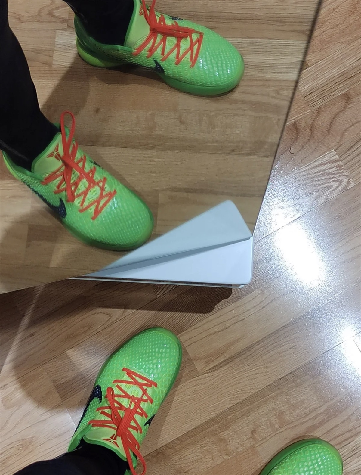 Nike Zoom Kobe 6 Protro “Grinch” 2020 (Up to Size 14）(A1 Batch) photo review