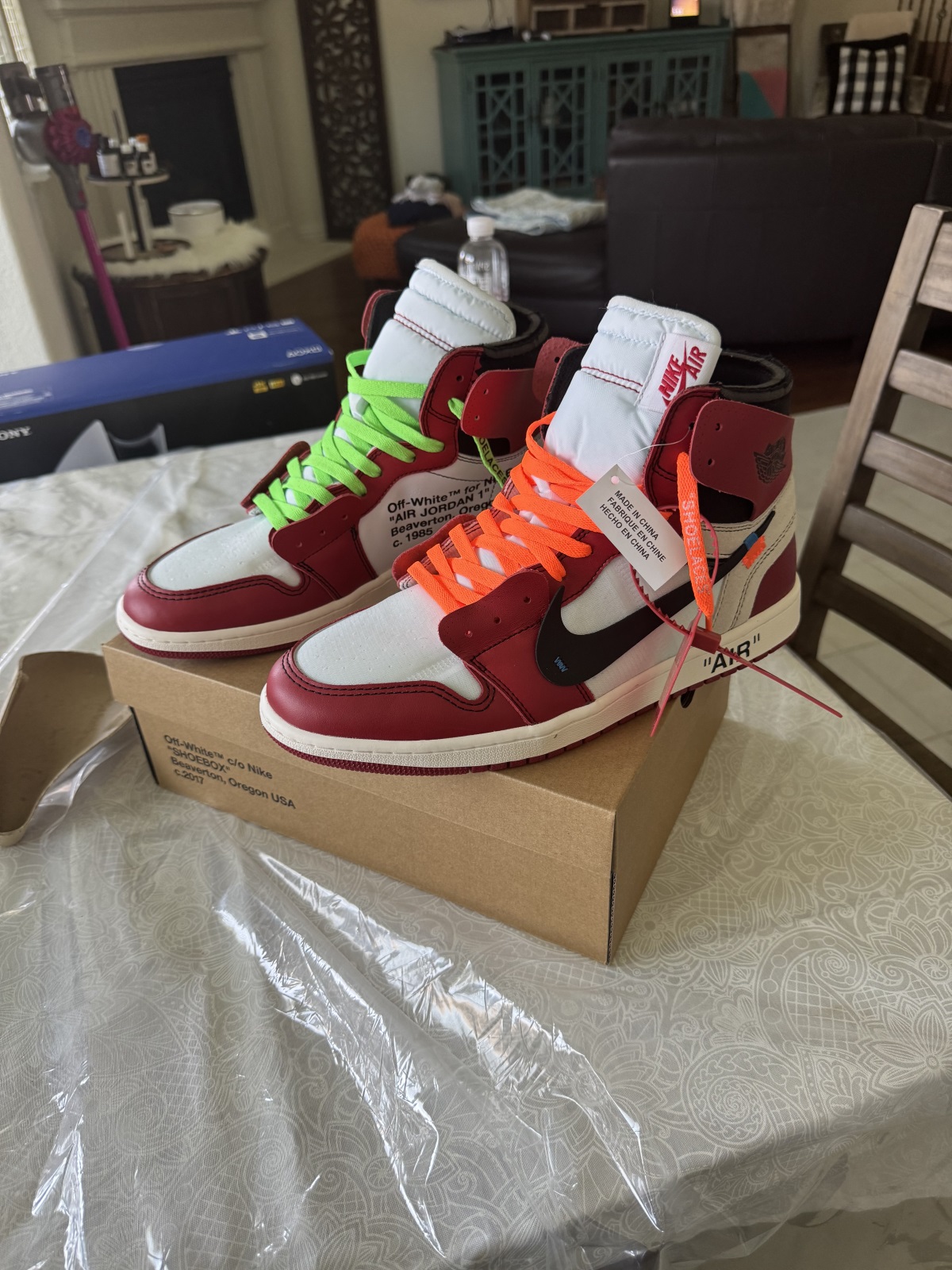 Jordan 1 Retro High Off-White Chicago photo review