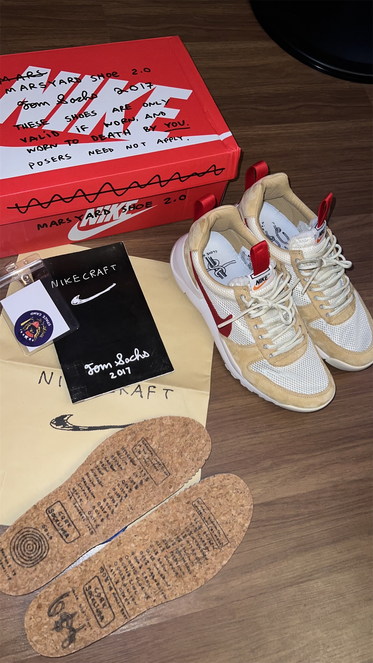 NikeCraft Mars Yard Shoe 2.0 Tom Sachs Space Camp photo review