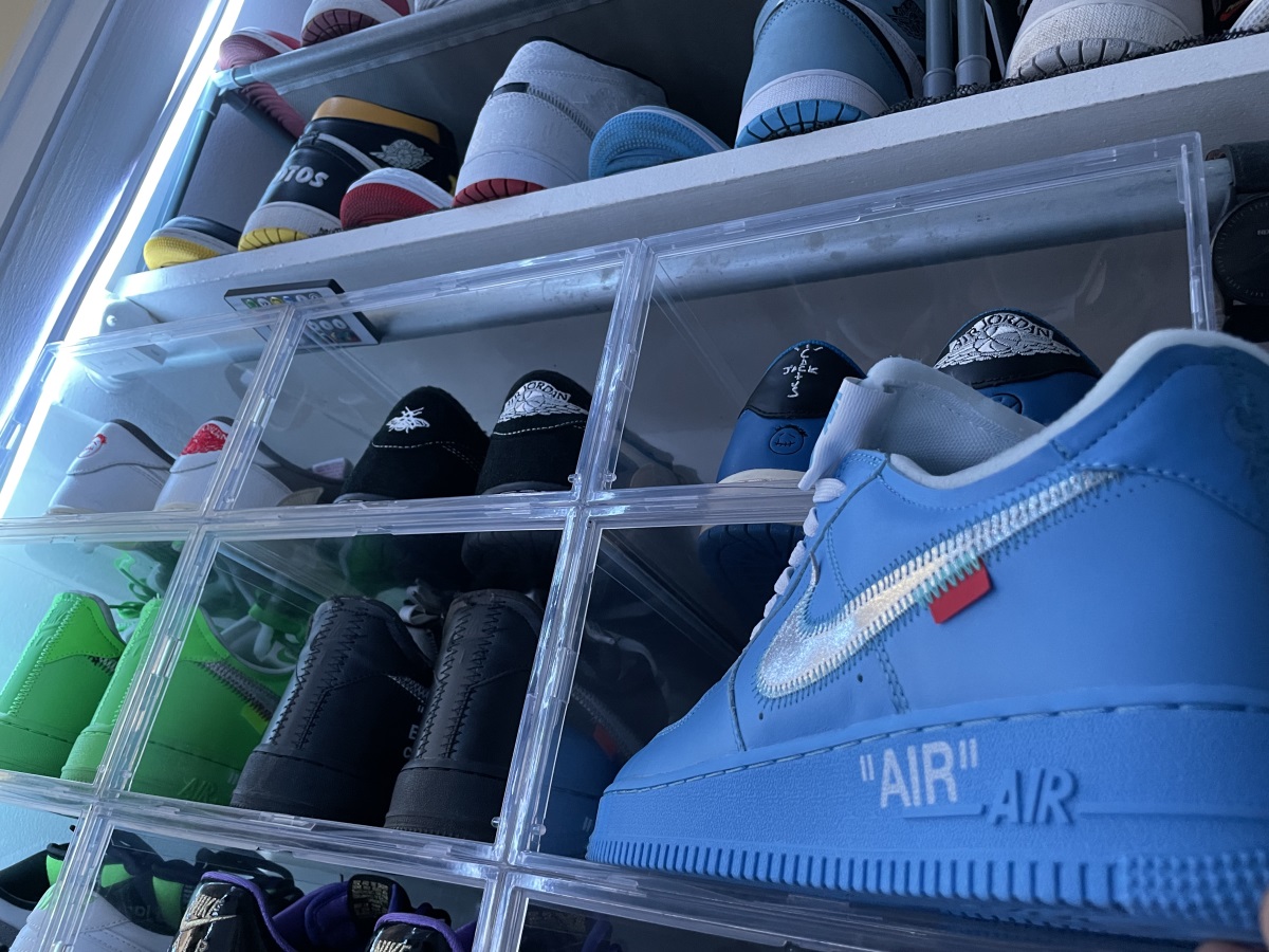 PEACEMINUSONE x Nike Air Force 1 Low Para-noise Black Red photo review