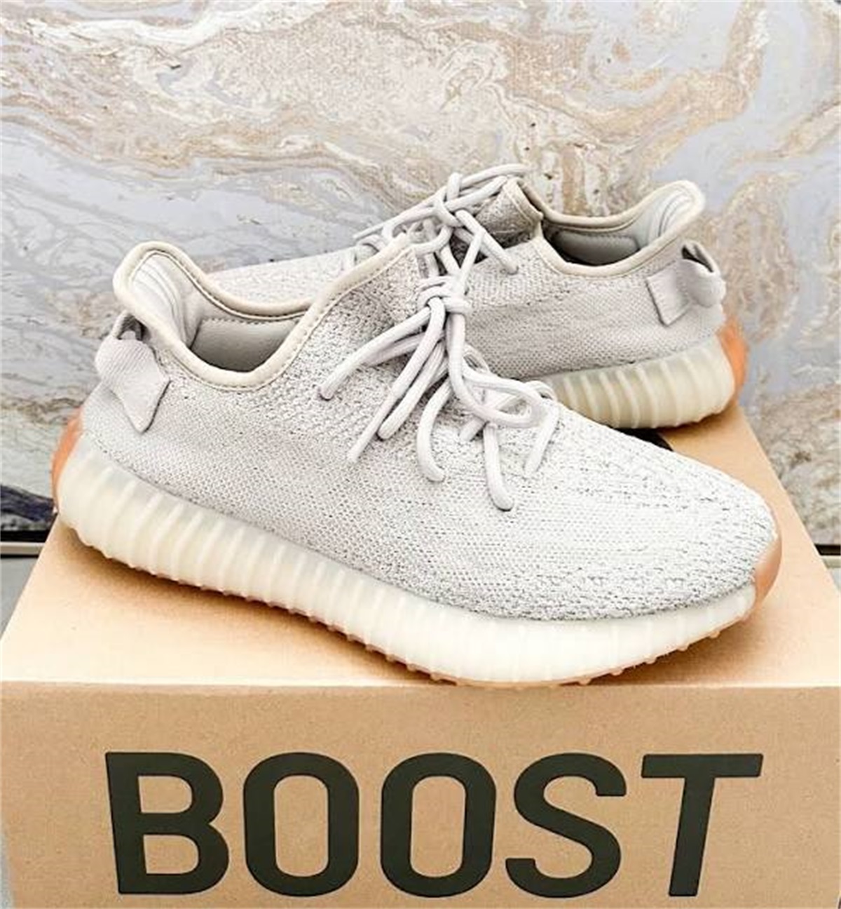 Yeezy 350 Boost V2 Sesame (LN5 A1) photo review