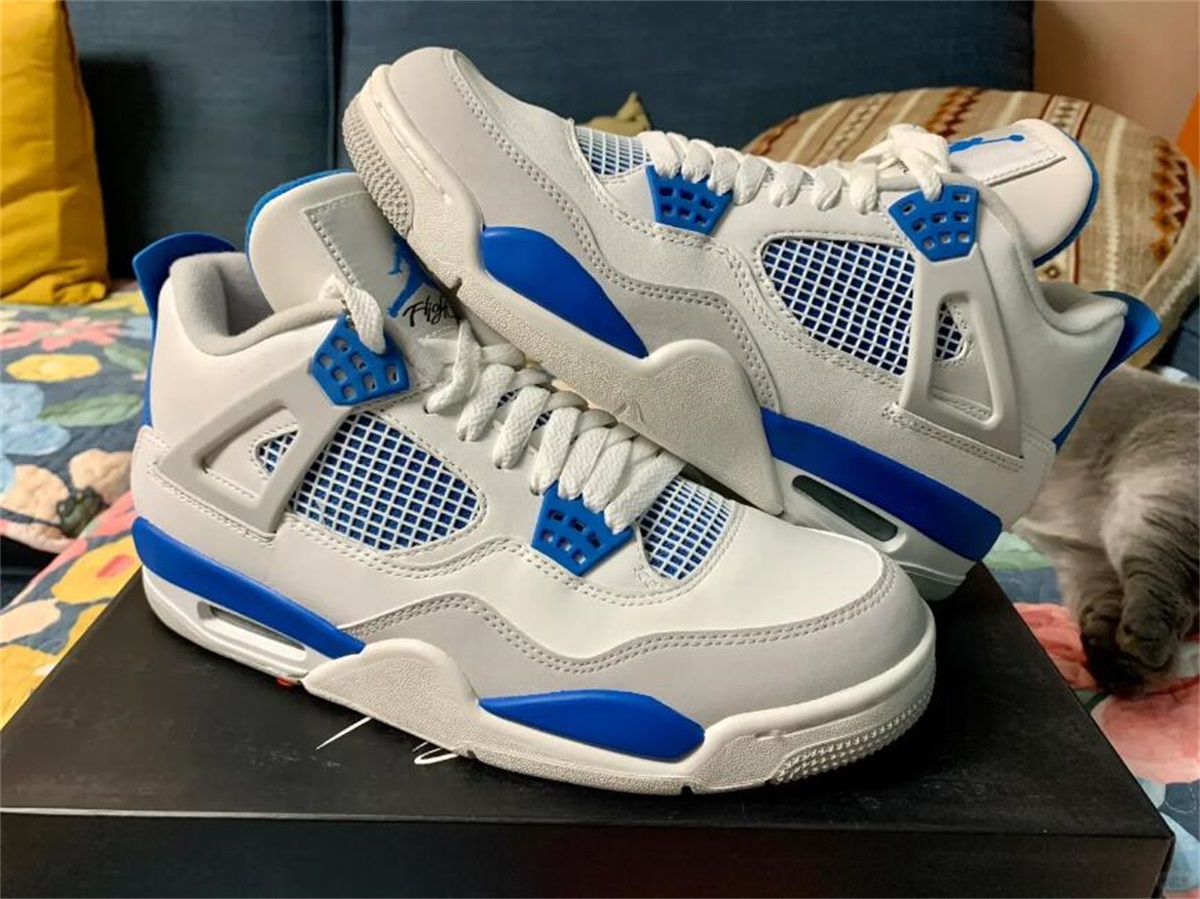 Air Jordan 4 “Military Blue 2024 (LN5 A1 Batch) photo review