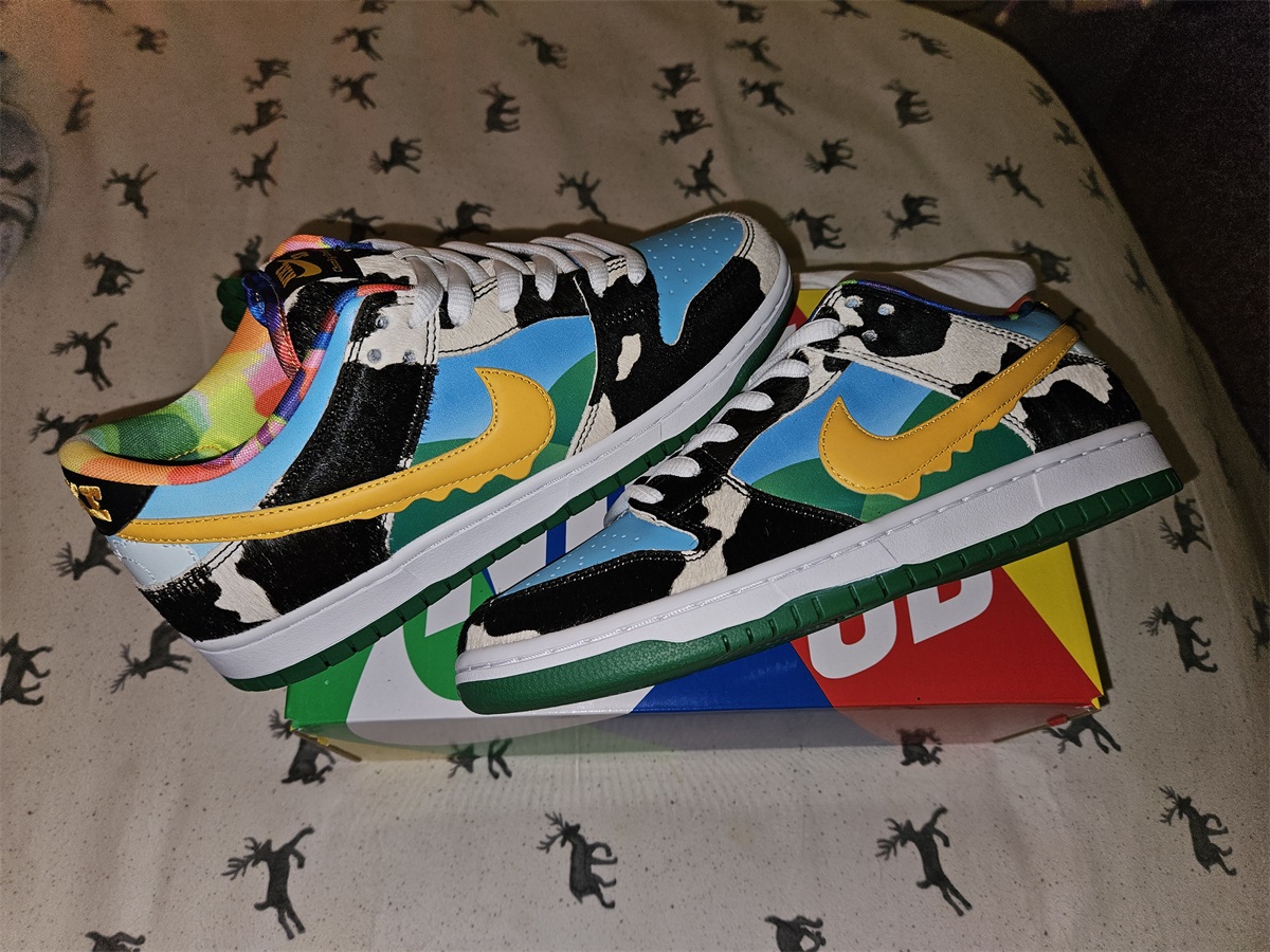 Ben & Jerry's x Nike SB Dunk Low Chunky Dunky(Regular box)(LN5 A1 Batch) photo review