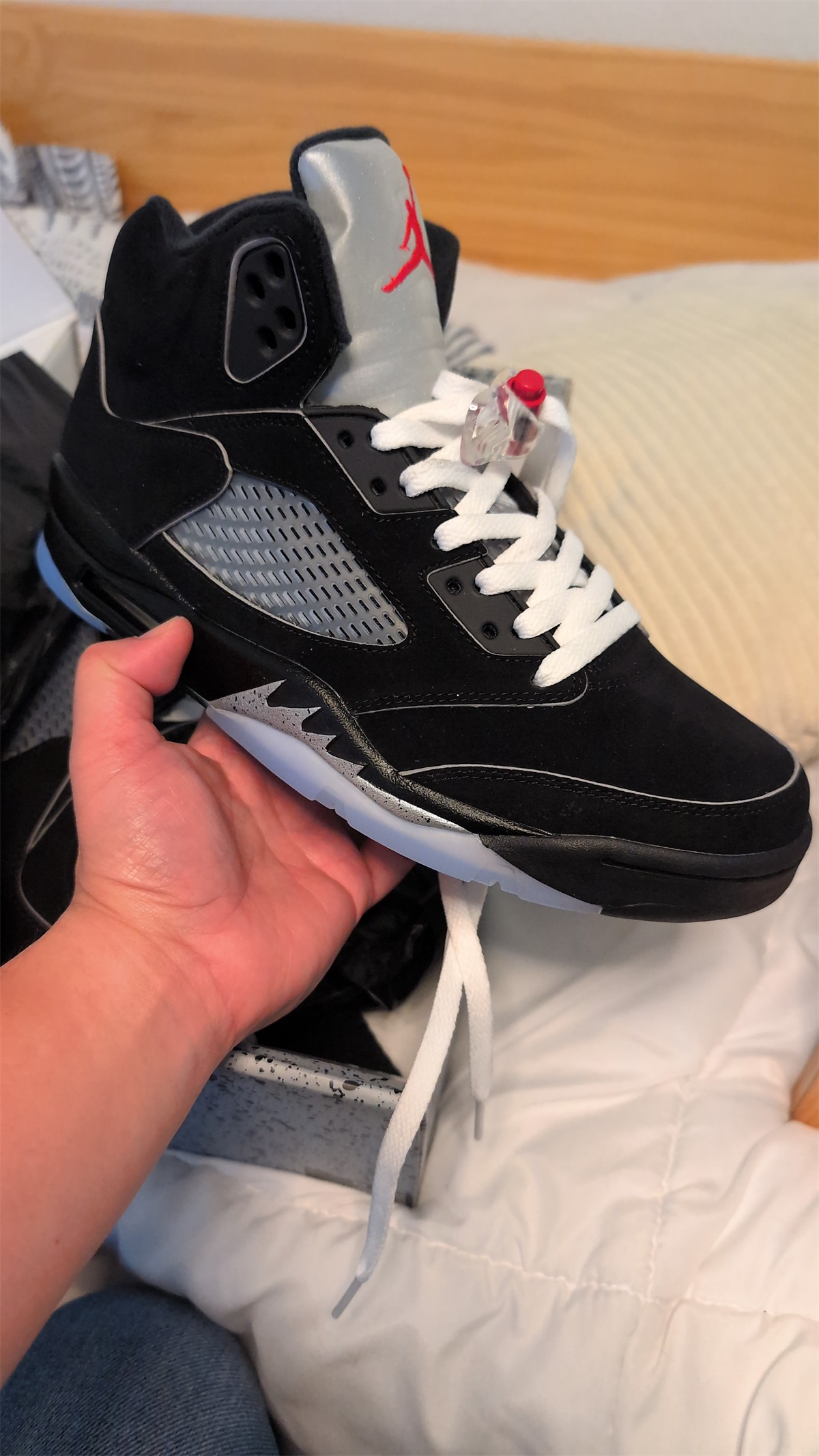 Air Jordan 5 Retro OG 'Metallic Reimagined' 2025 (Ln5 A1) photo review