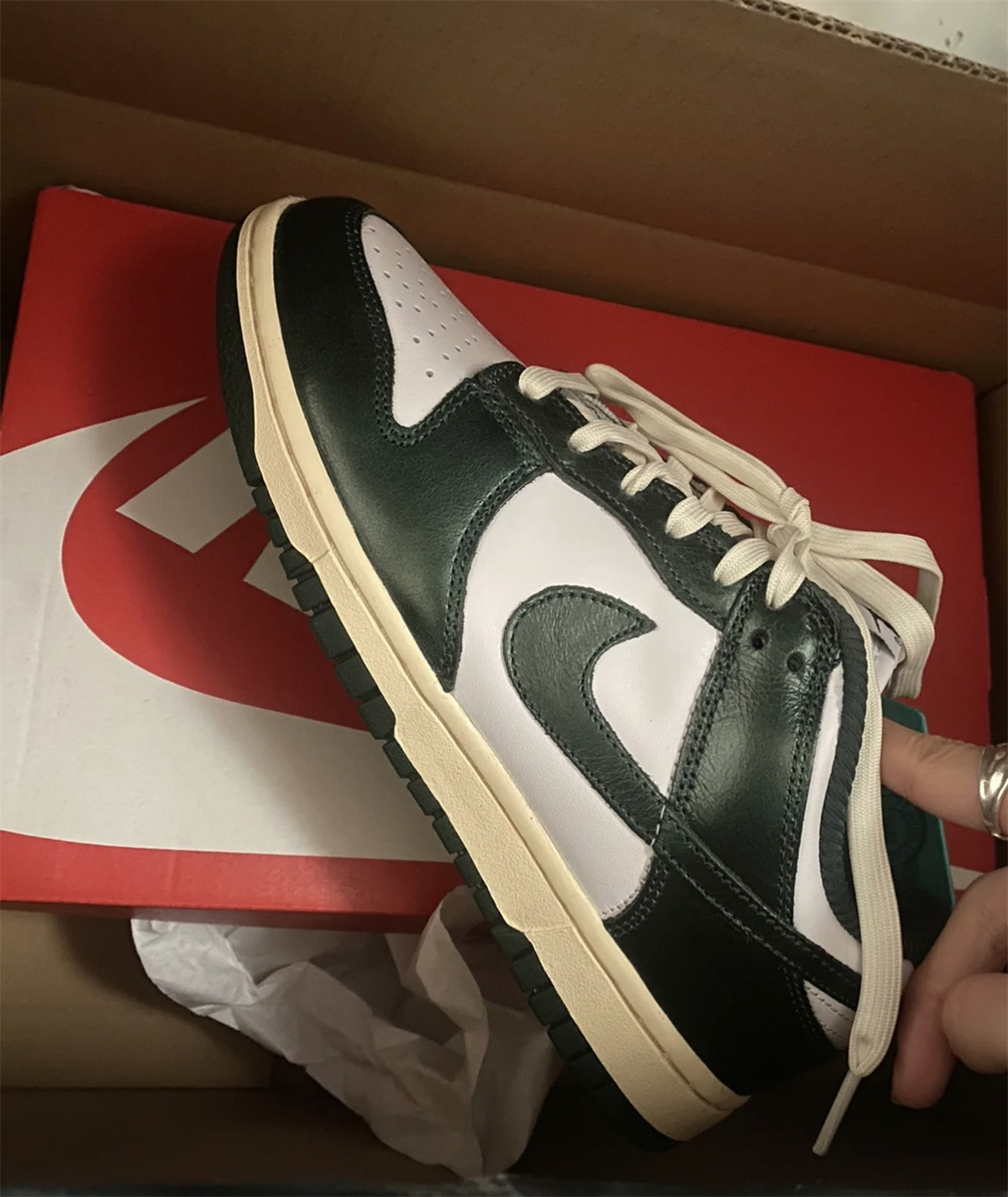 Nike Dunk Low “Spartan Green” 2021(LN5 A1 Batch) photo review
