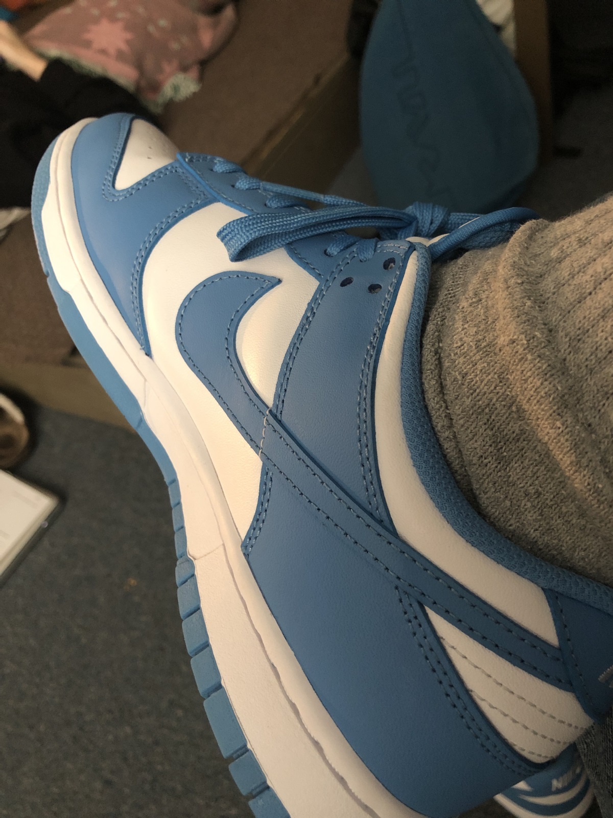 Nike Dunk Low “University Blue” 2021(LN5 A1 Batch) photo review