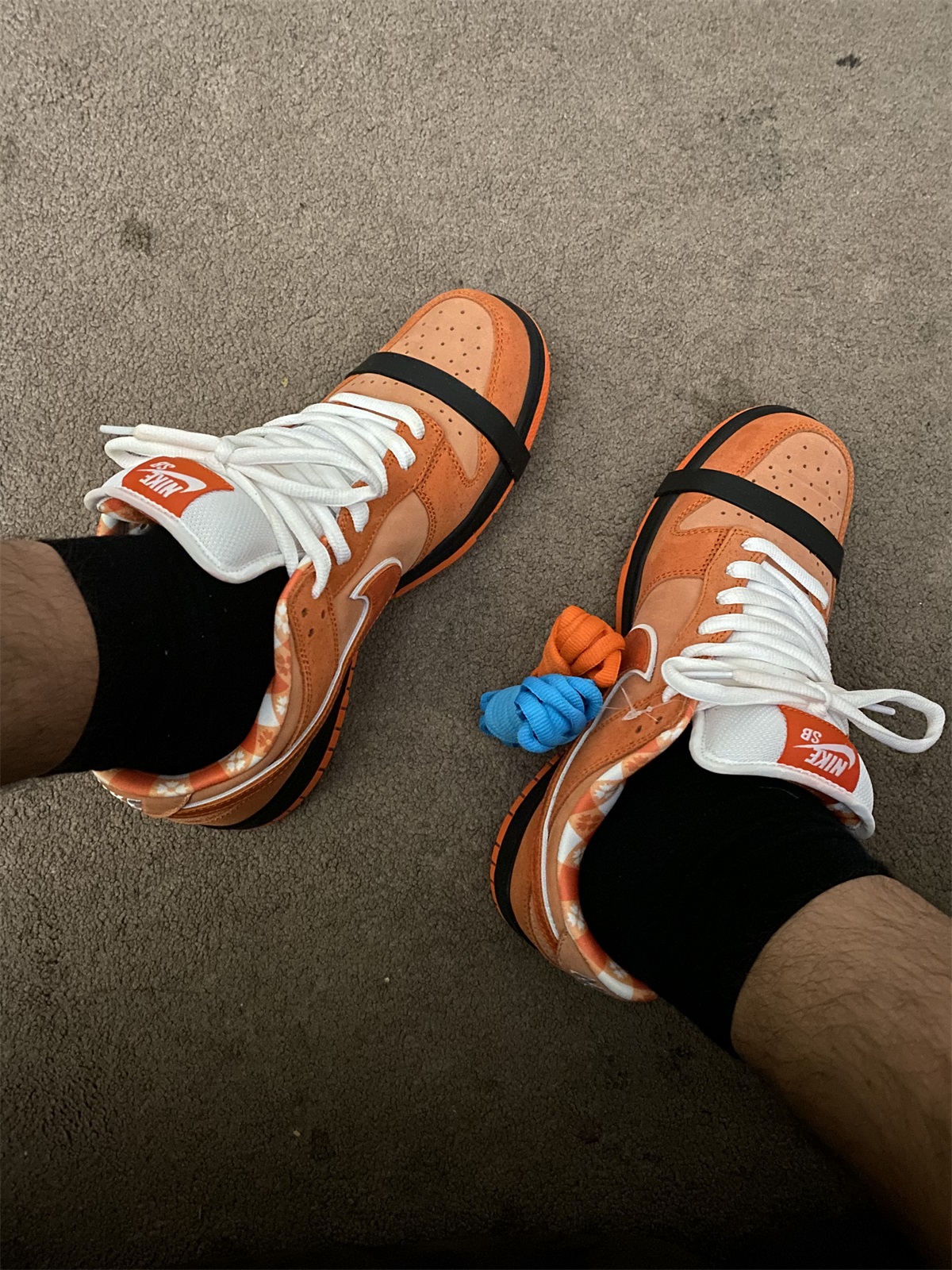 Nike dunk Orange Lobster 2022(LN5 A1 Batch) photo review
