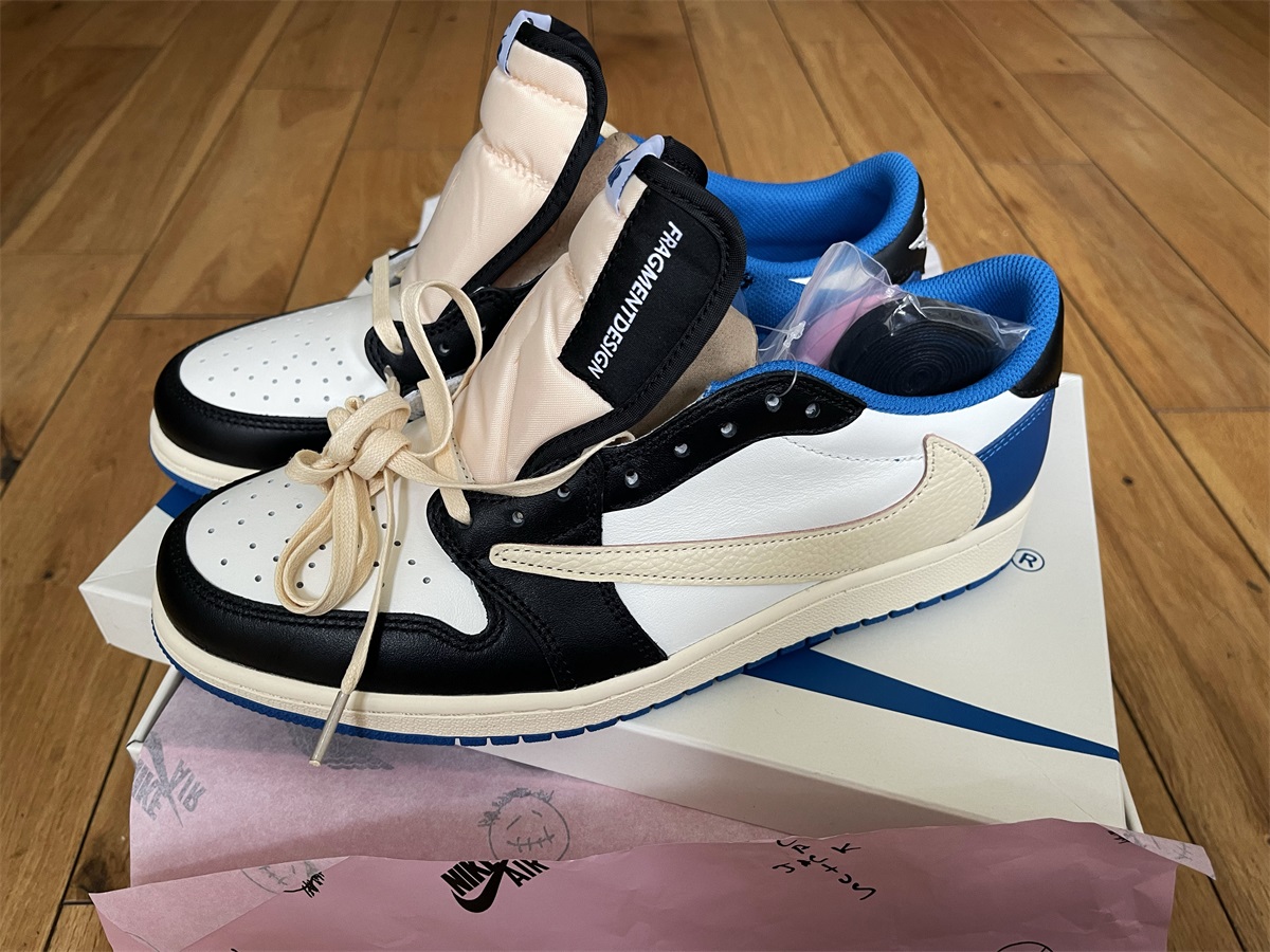 Fragment x Travis Scott x Air Jordan 1 Low (LN5 A1 Batch) photo review