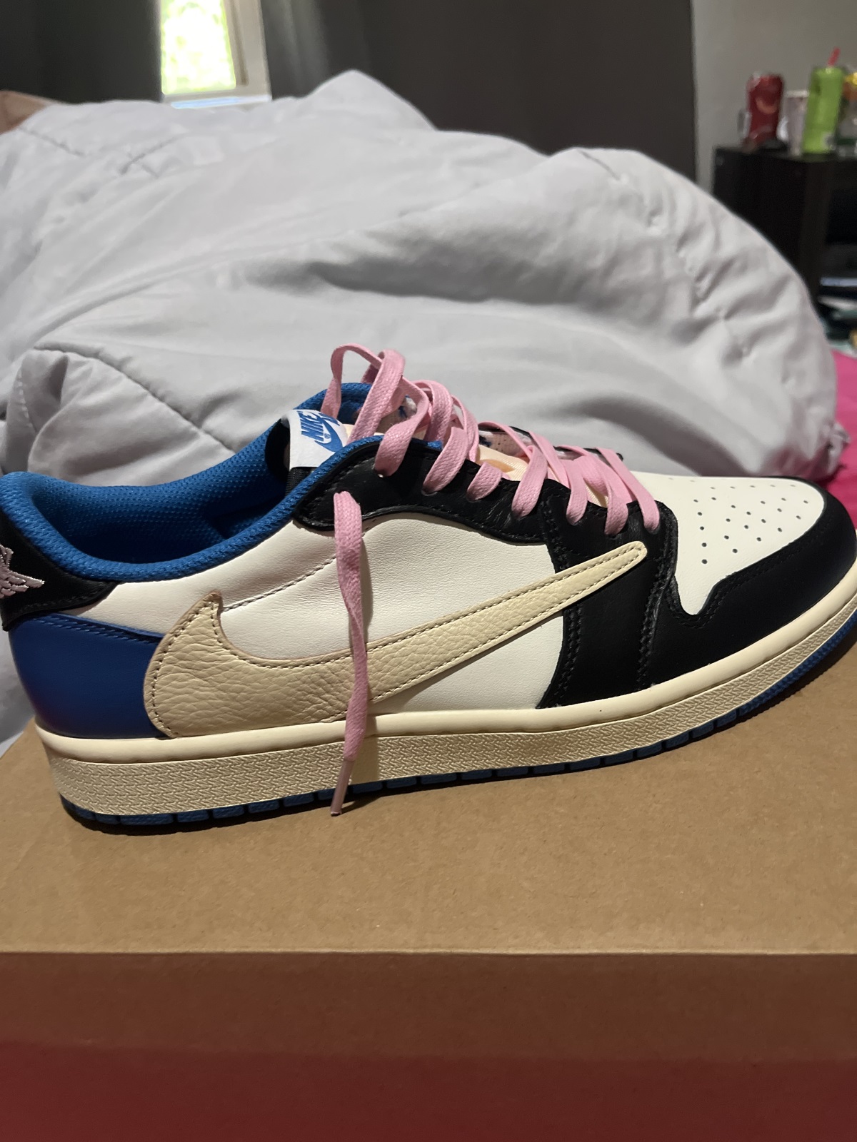 Fragment x Travis Scott x Air Jordan 1 Low (LN5 A1 Batch) photo review