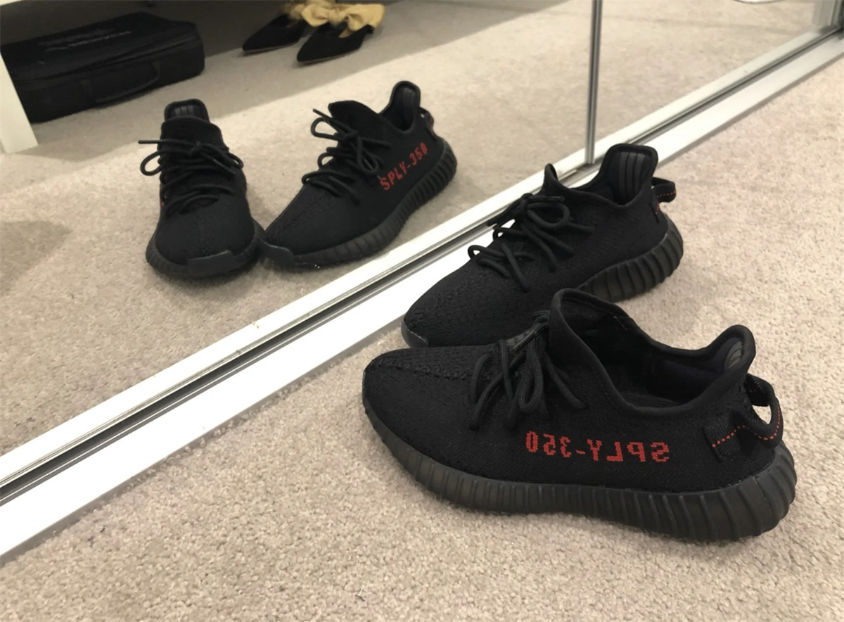 Adidas Yeezy 350 Boost V2 Bred 2020(Ln5 A1 batch) photo review